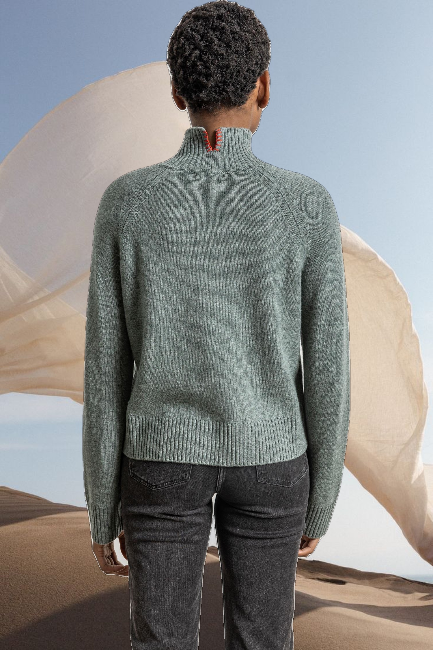 Full Sleeve Turtleneck Sweater