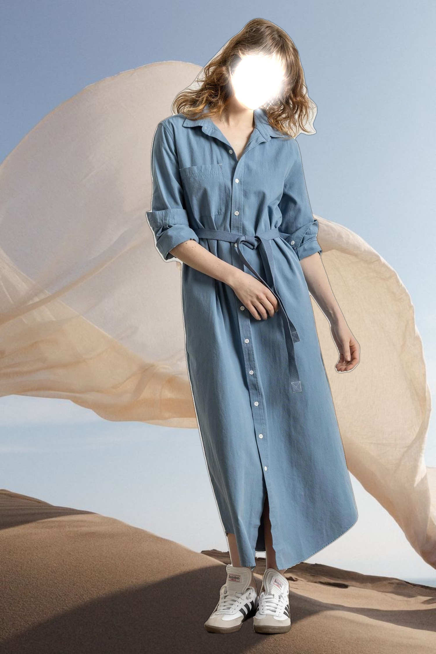 Maxi Shirt Dress