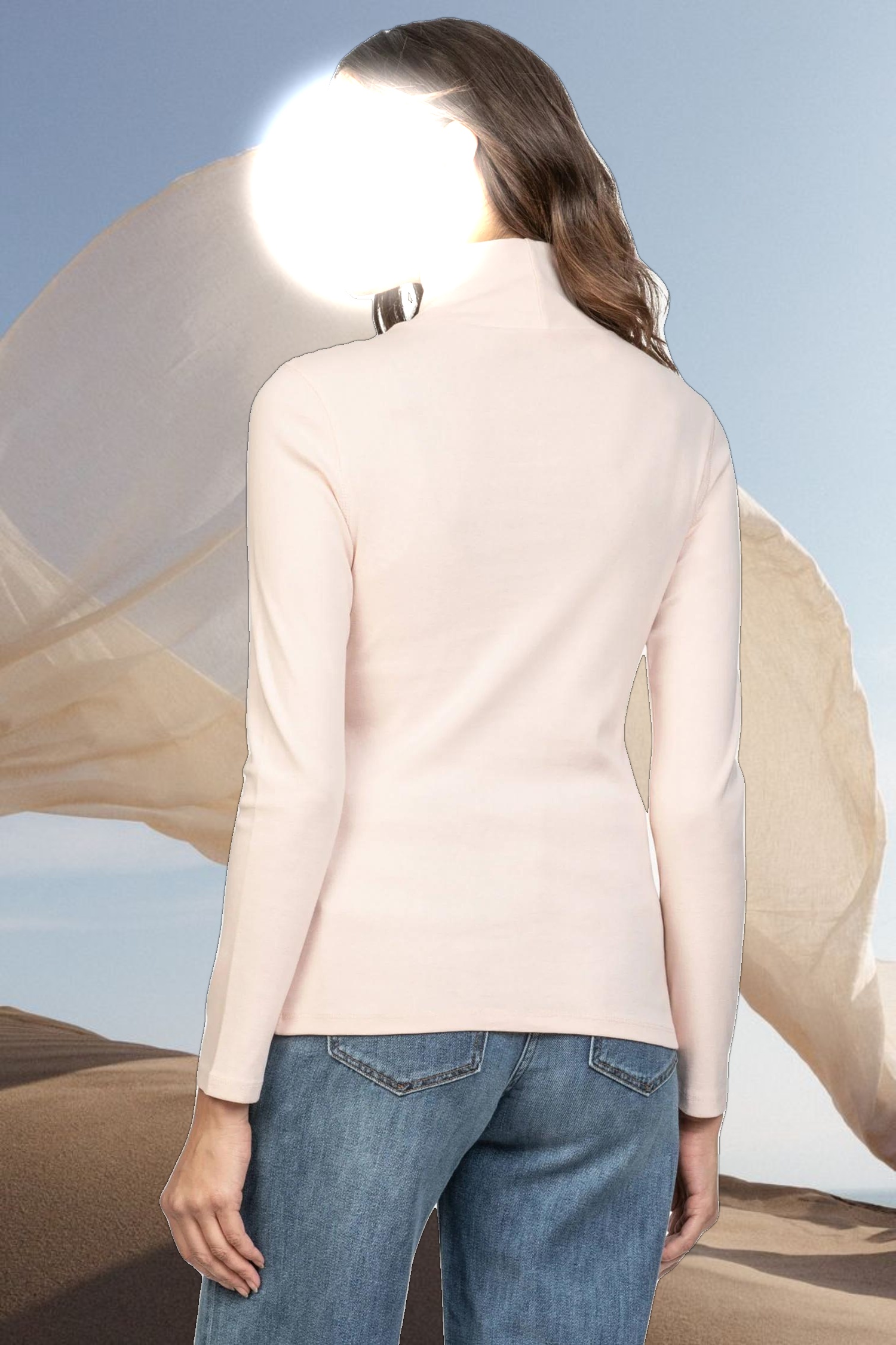 Long Sleeve Turtleneck Tee