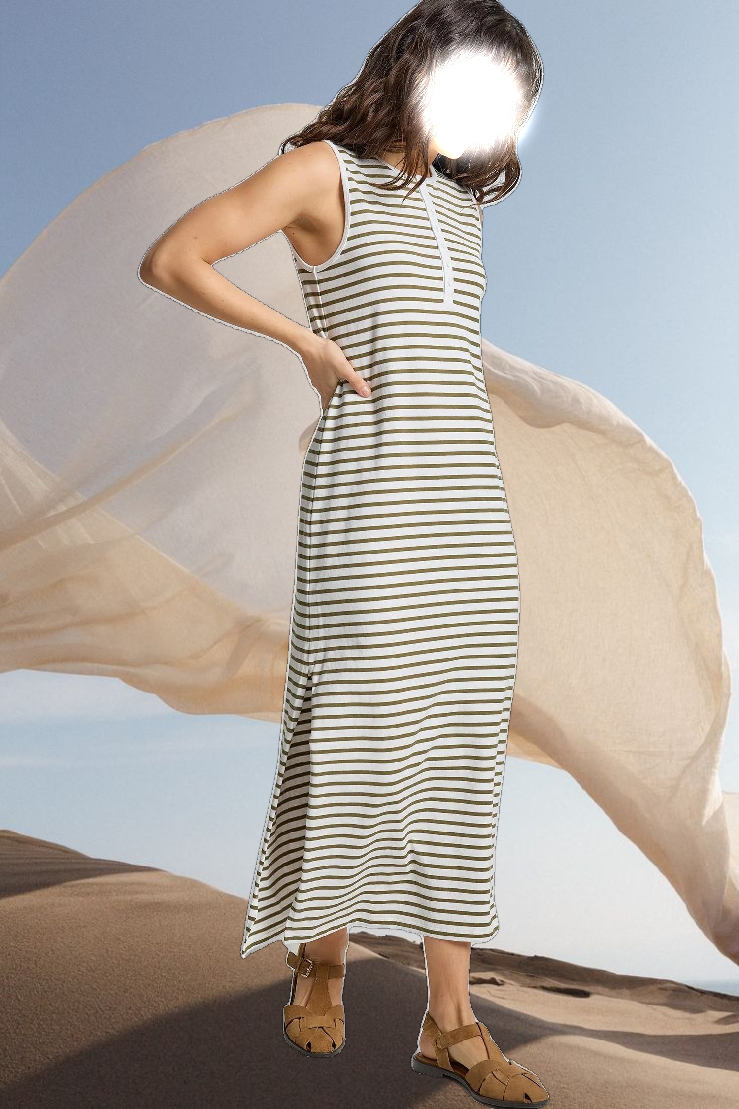 Henley Maxi Dress