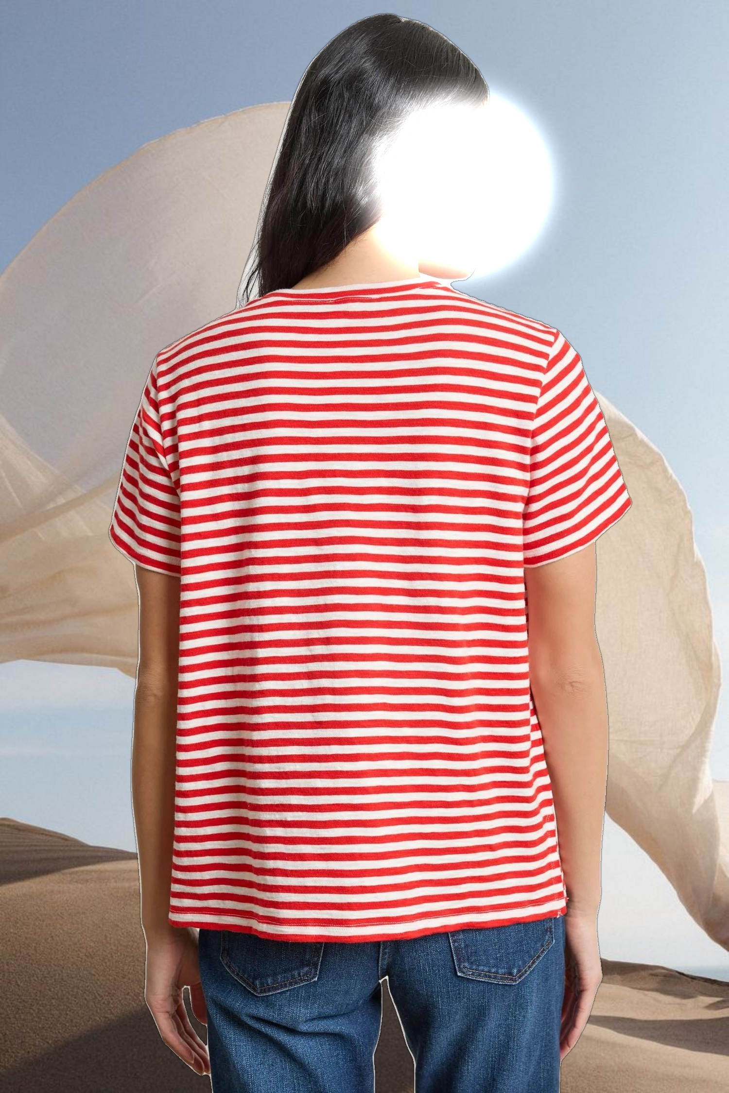 Striped Boyfriend Tee