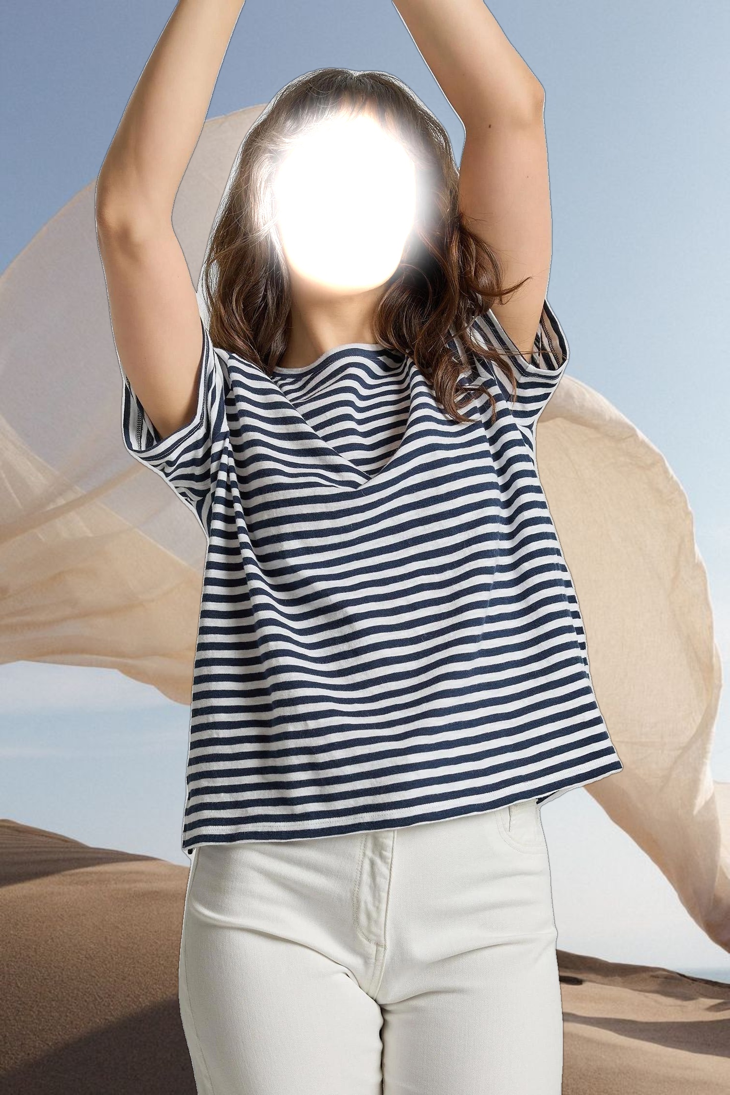 Striped Boyfriend Tee