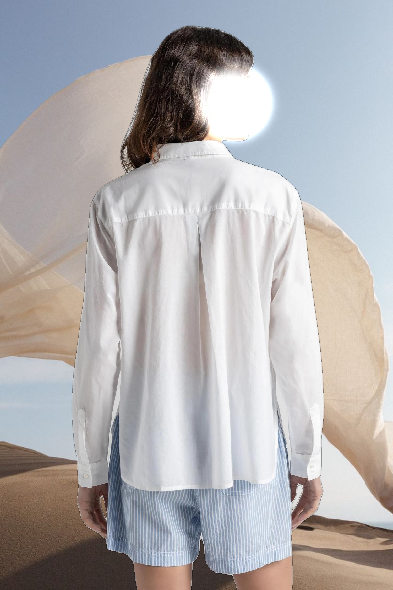 Relaxed Long Sleeve Button Down