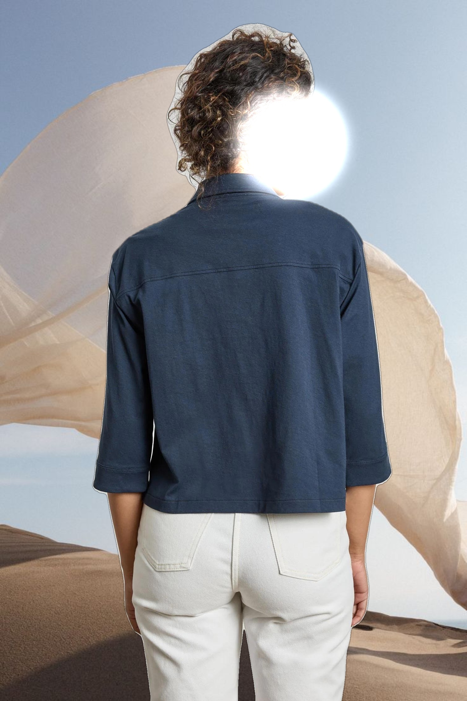 Easy Button Down Tee