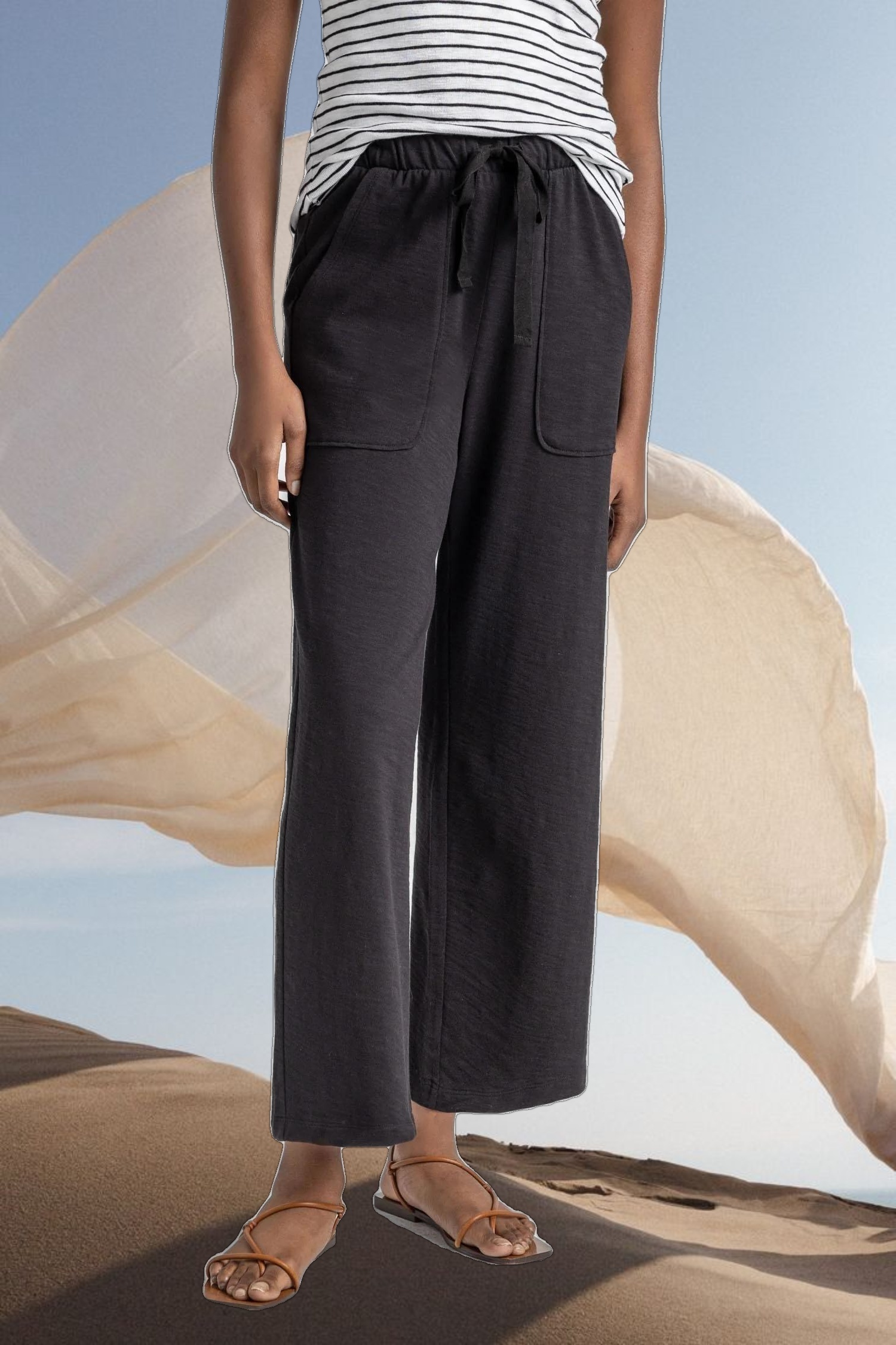 Knit Drawstring Pant