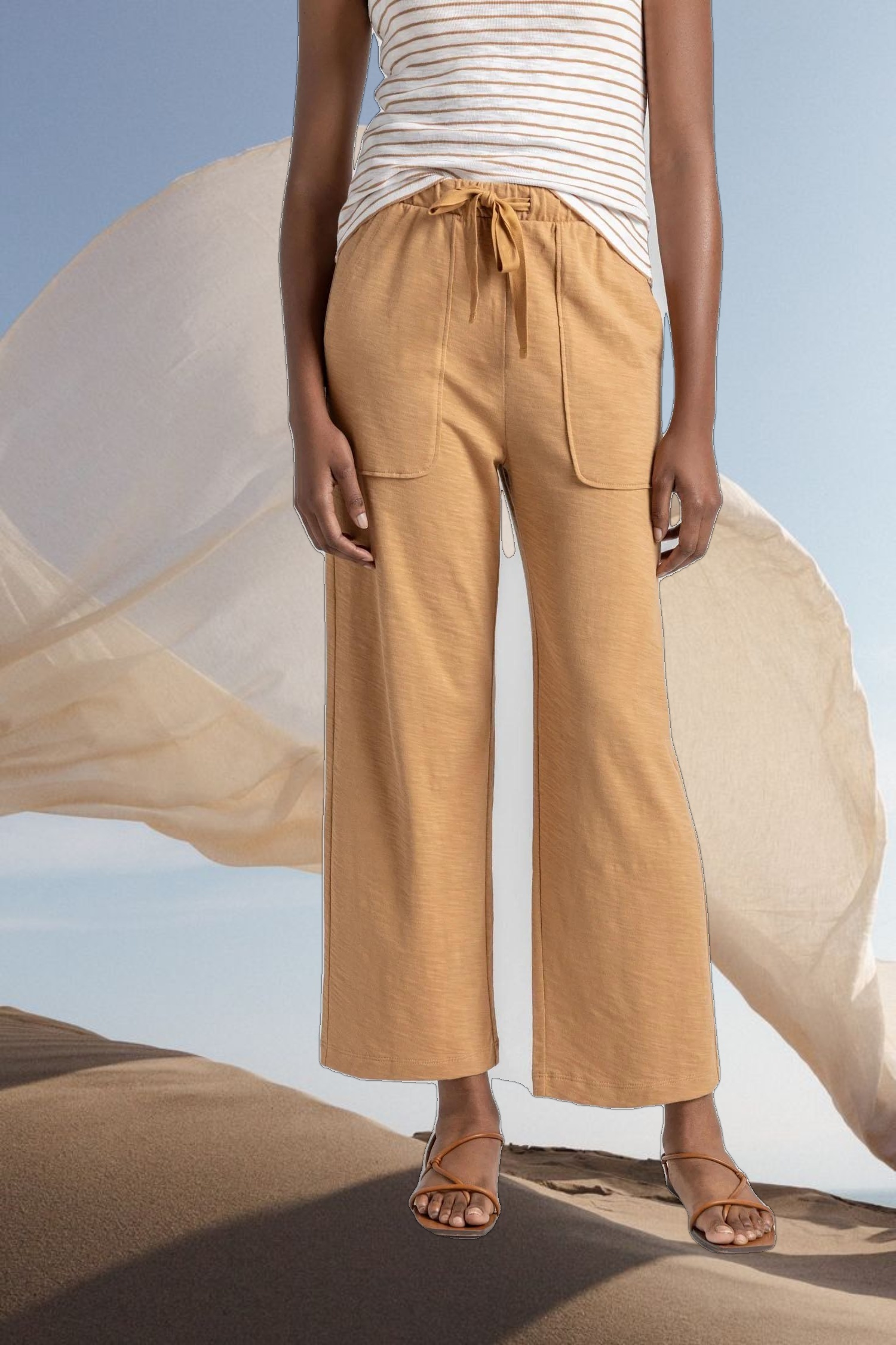 Knit Drawstring Pant