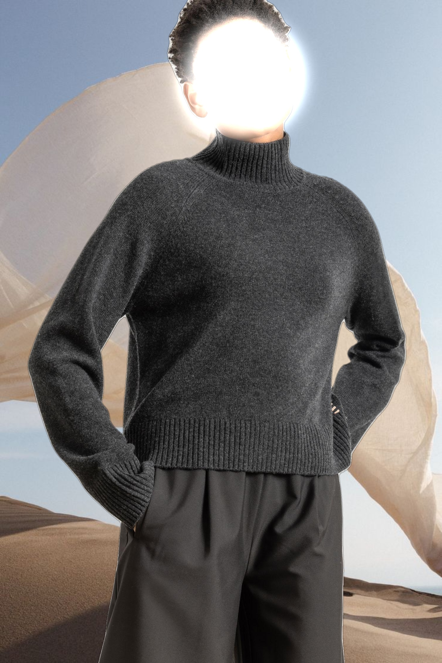 Full Sleeve Turtleneck Sweater
