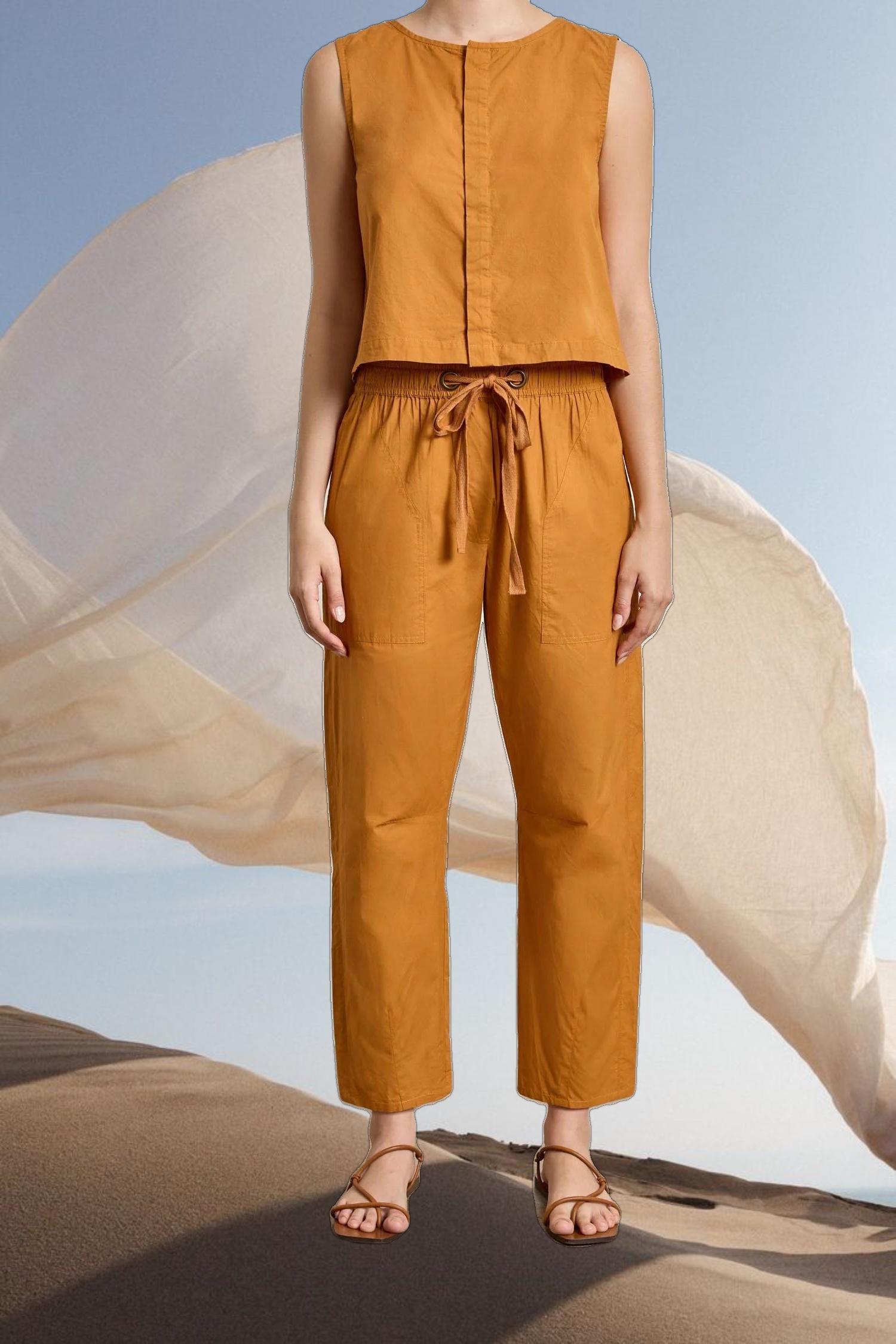Everyday Poplin Pant