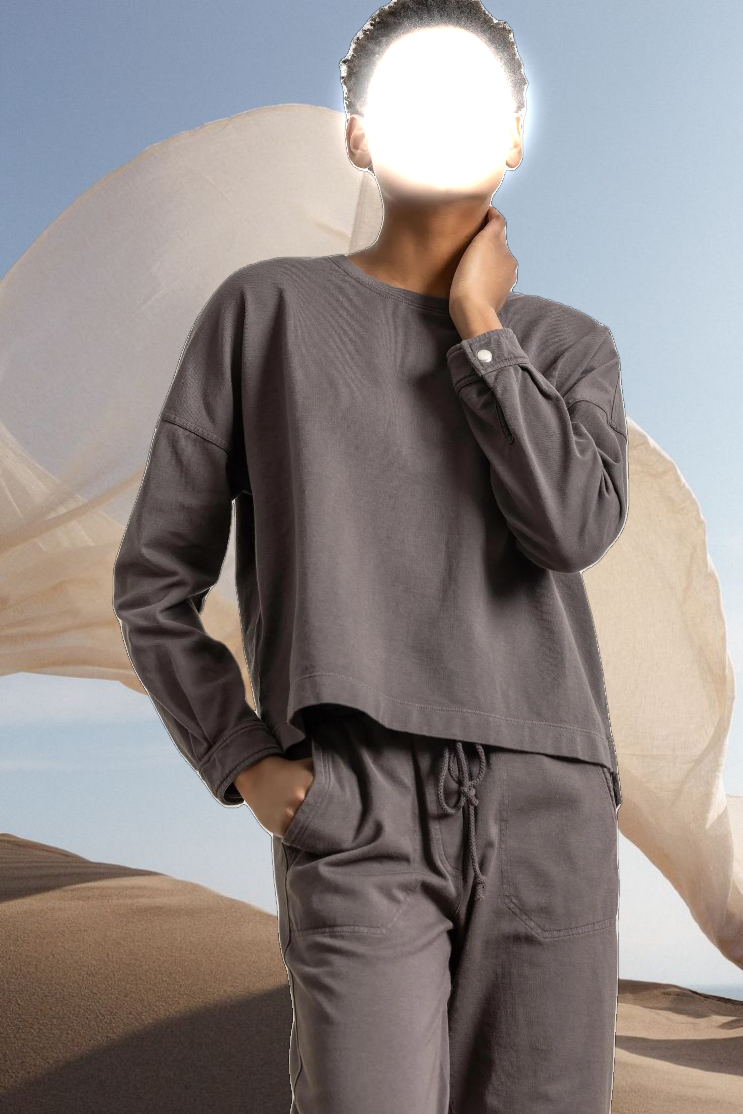 Easy Hi-Low Sweatshirt