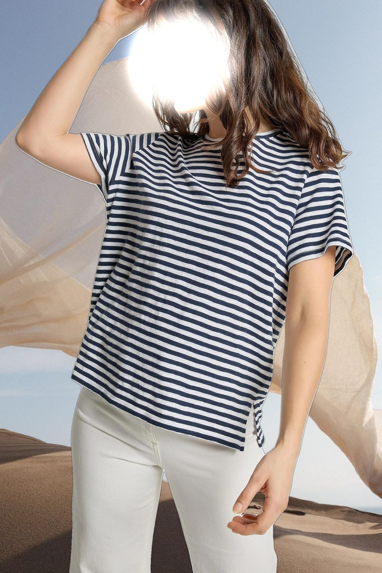 Striped Boyfriend Tee