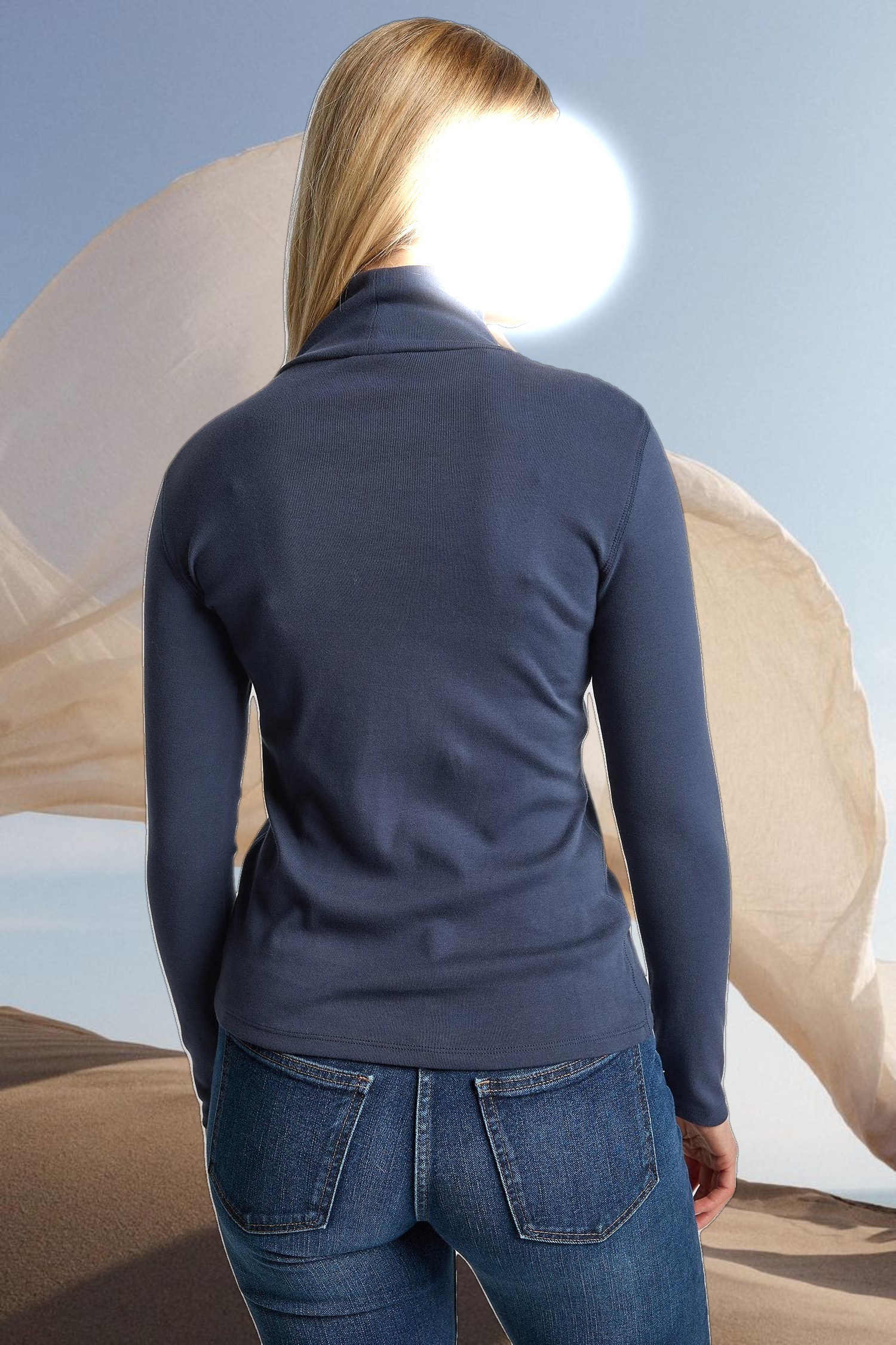 Long Sleeve Turtleneck Tee