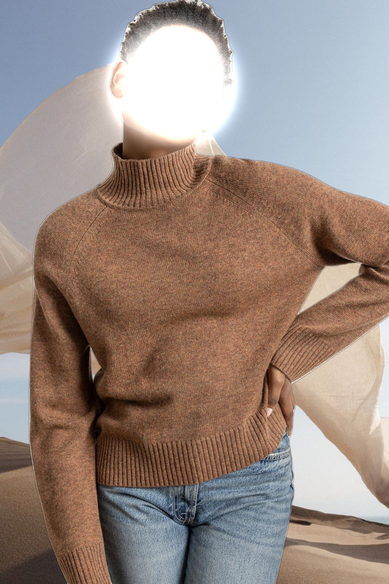 Full Sleeve Turtleneck Sweater