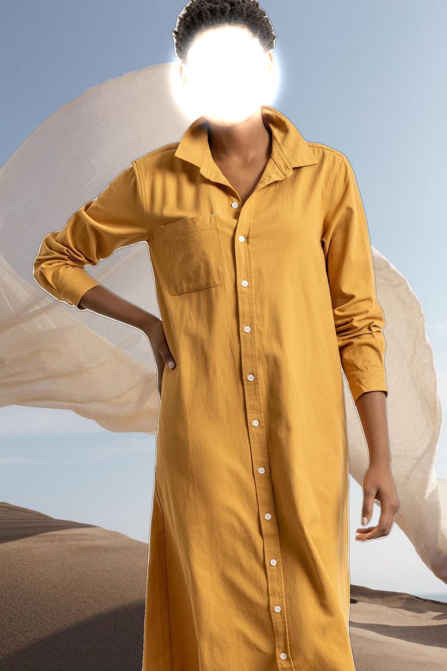 Maxi Shirt Dress