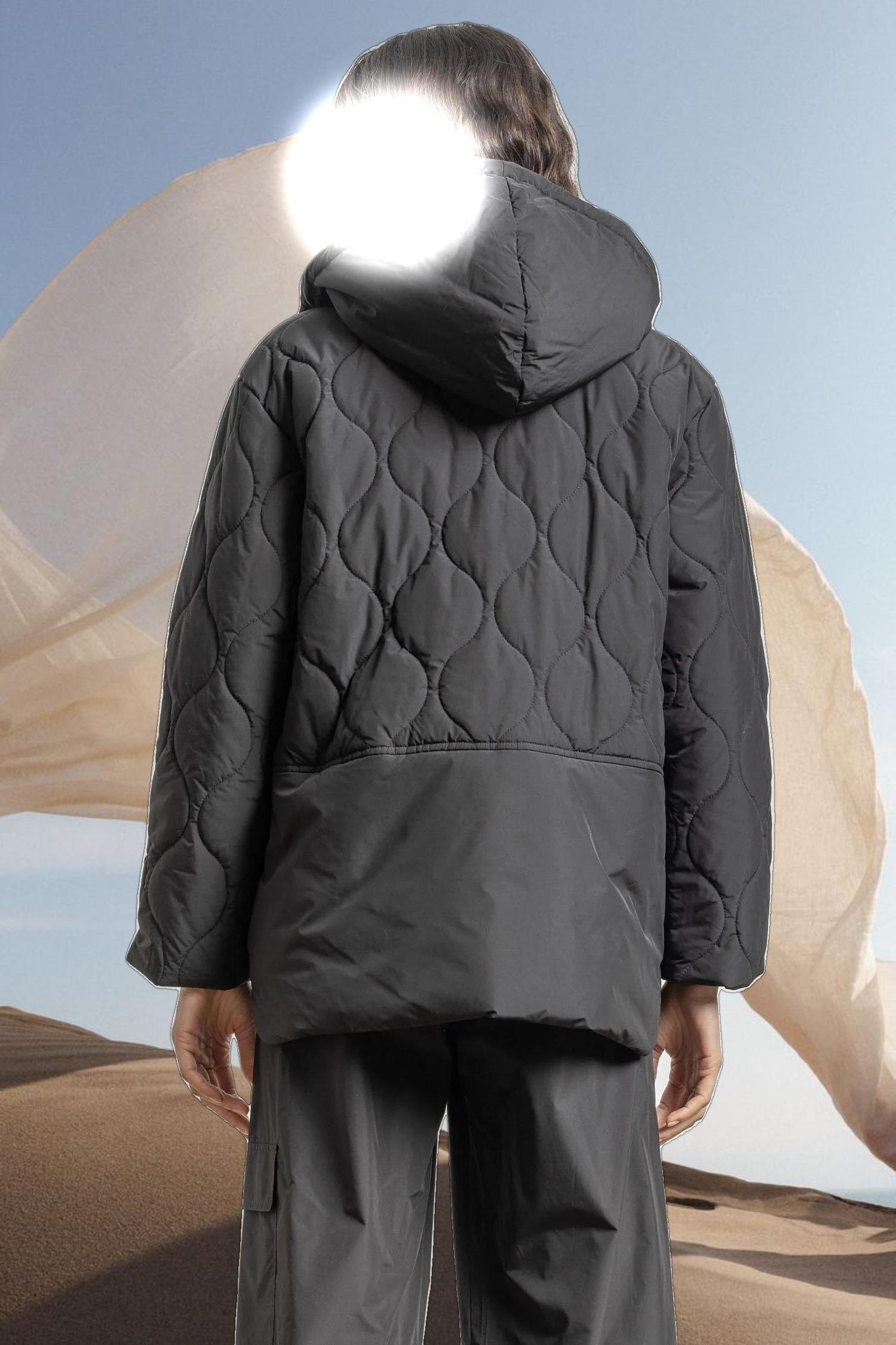 Nylon Quilted Jacket