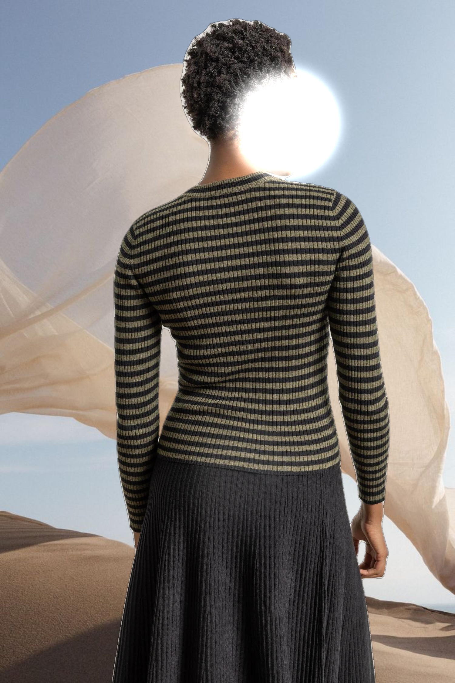 Striped Crewneck Sweater