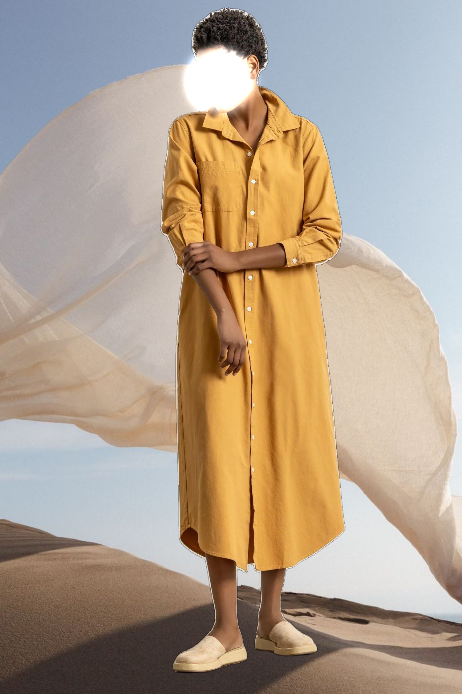 Maxi Shirt Dress