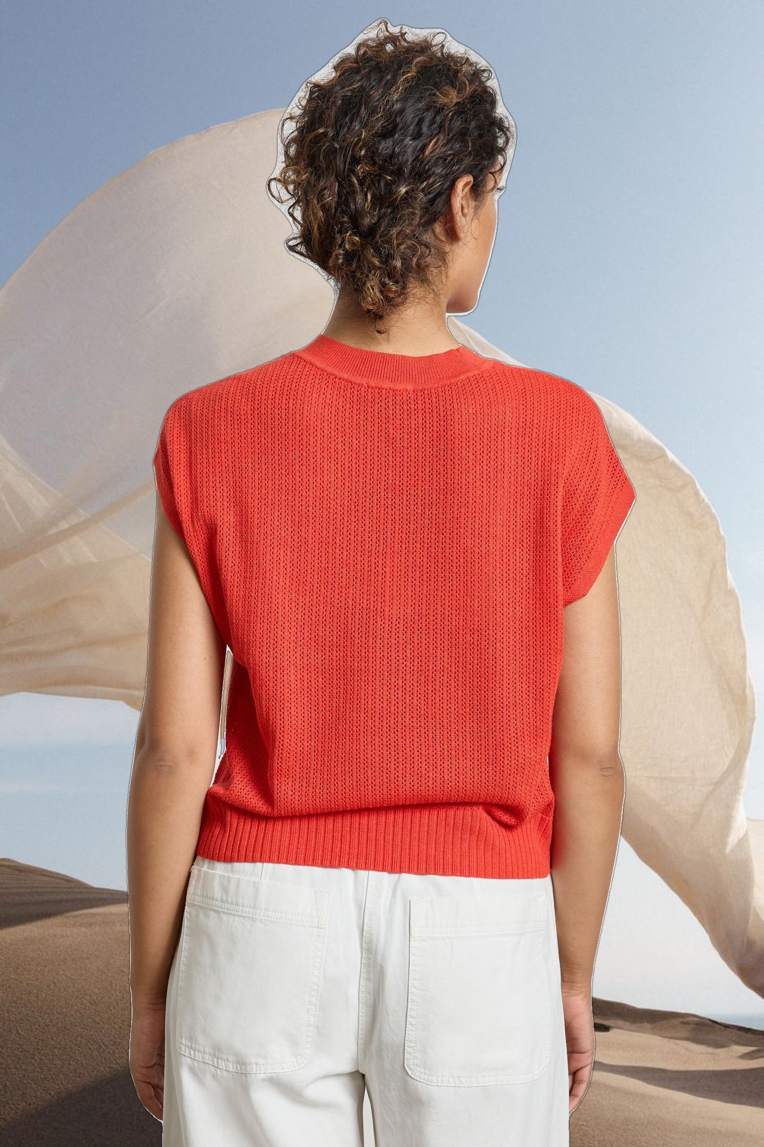 Short Sleeve Crewneck Sweater