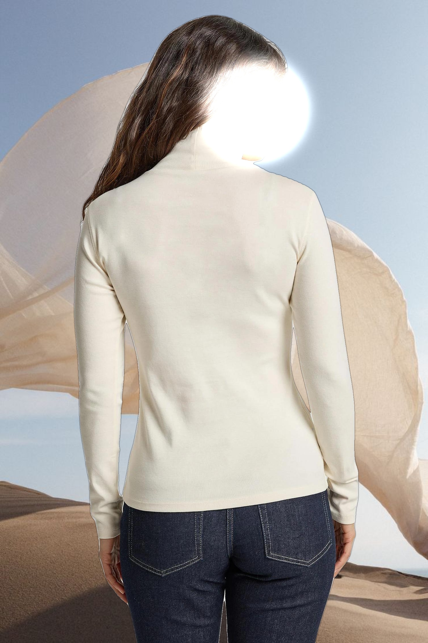 Long Sleeve Turtleneck Tee