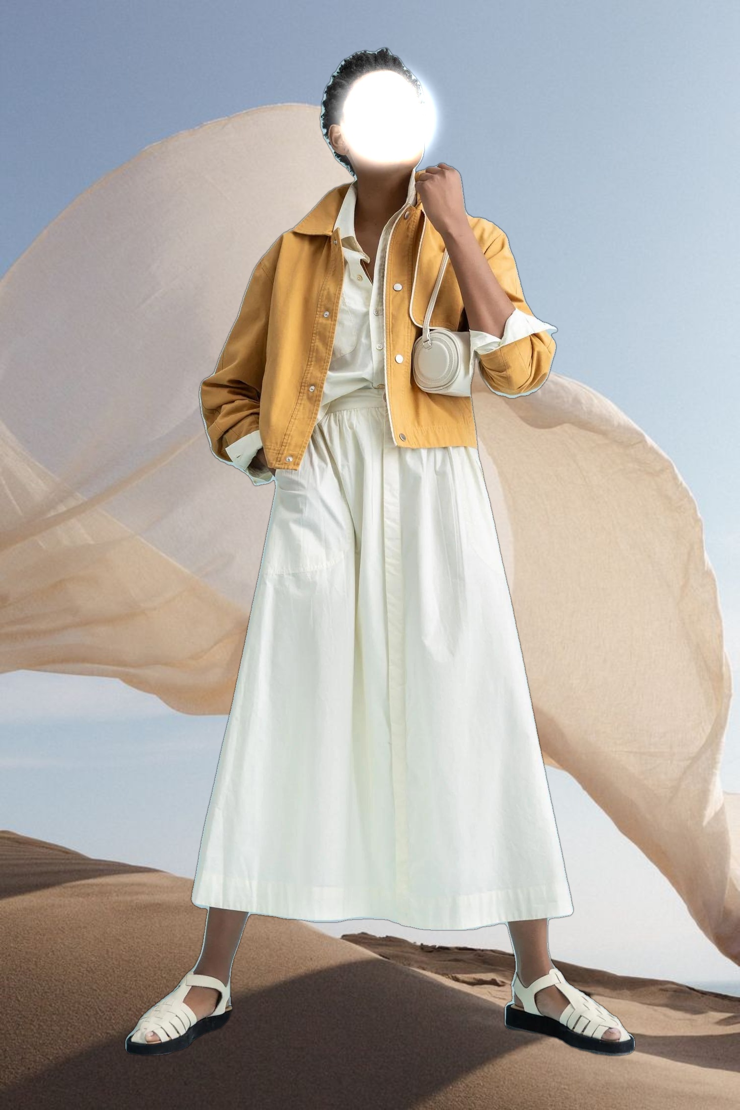 Contrast Trim Jacket