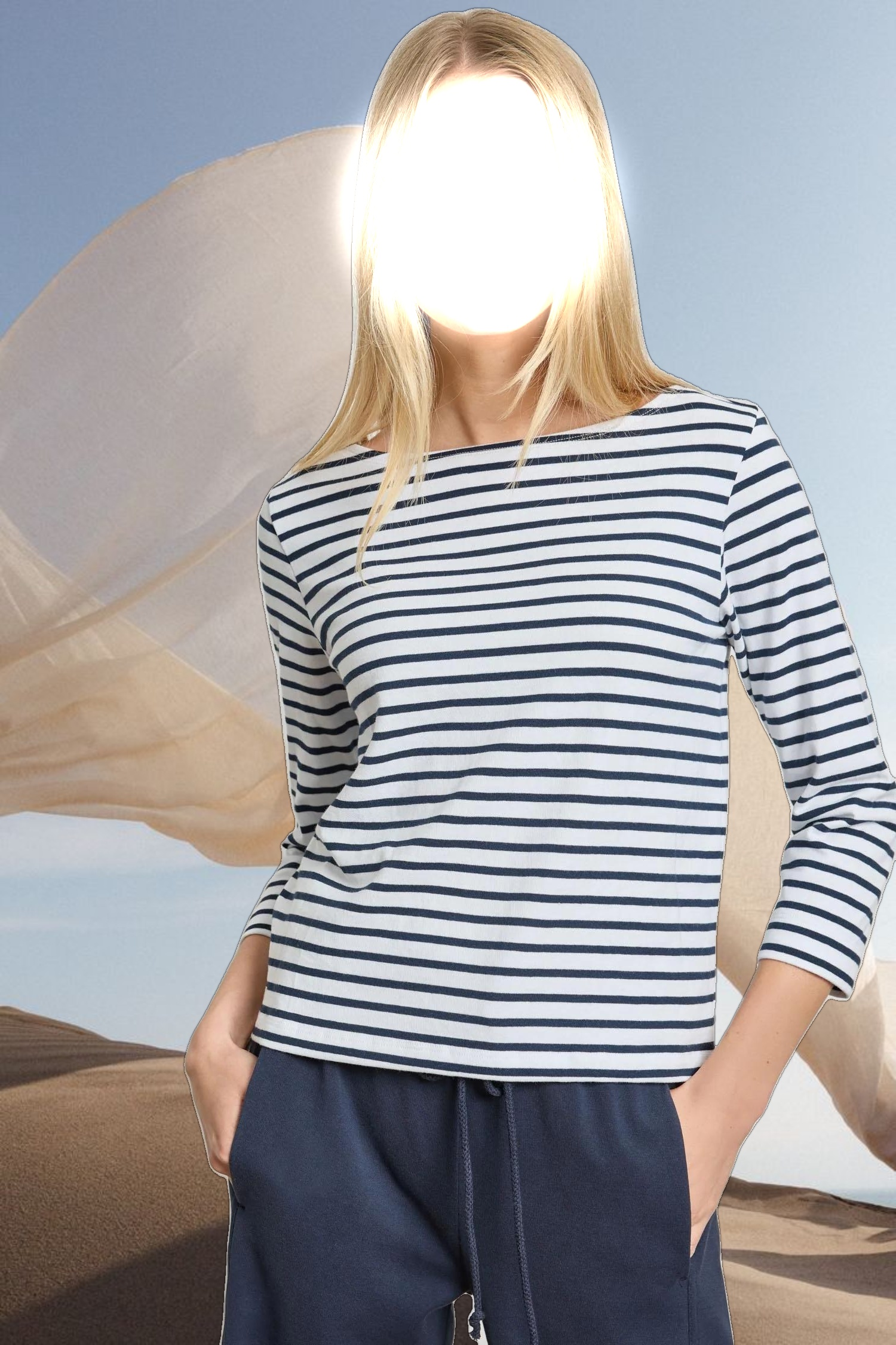 French Boatneck