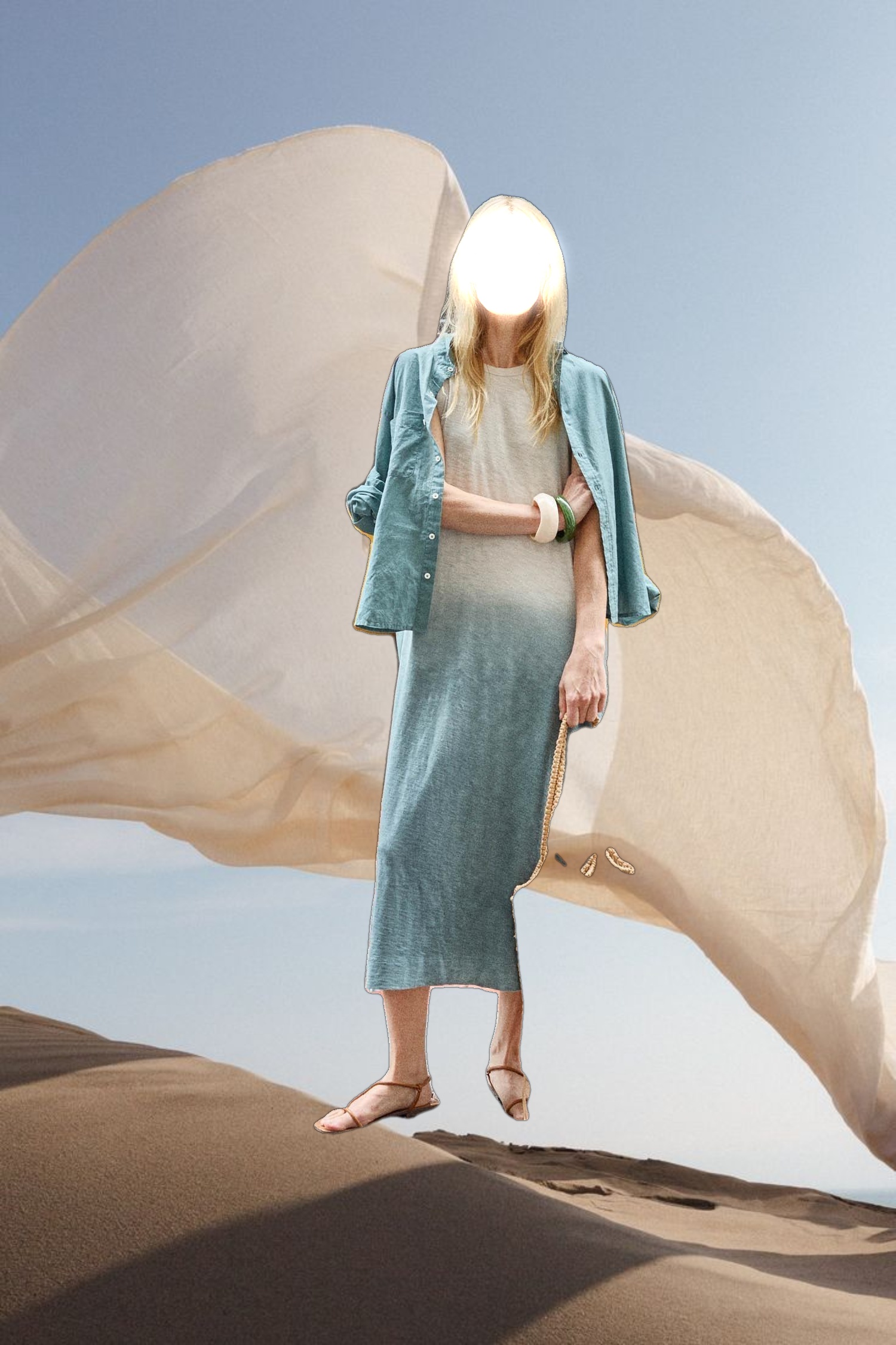 Relaxed Long Sleeve Button Down