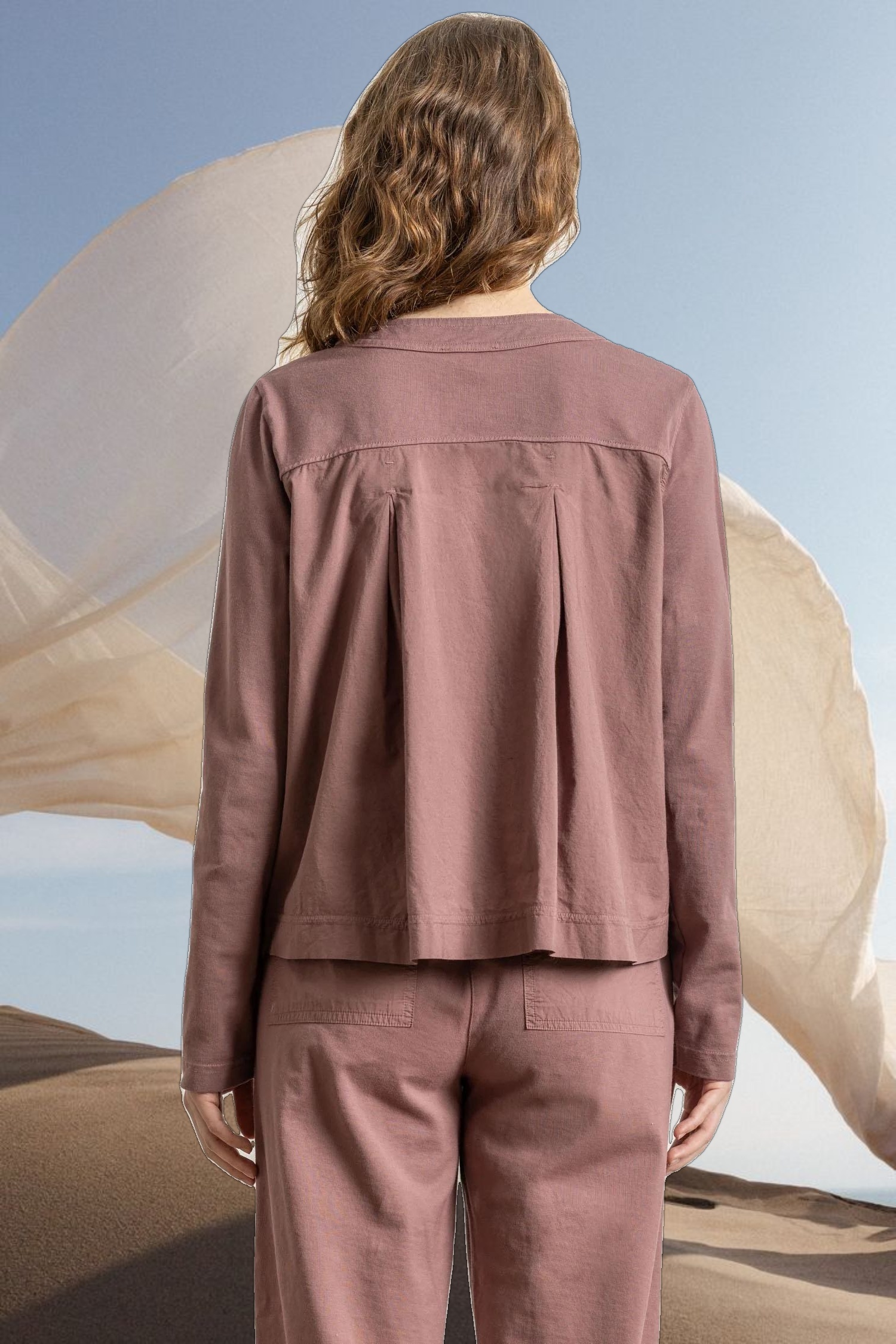 Mixed Media Cardigan