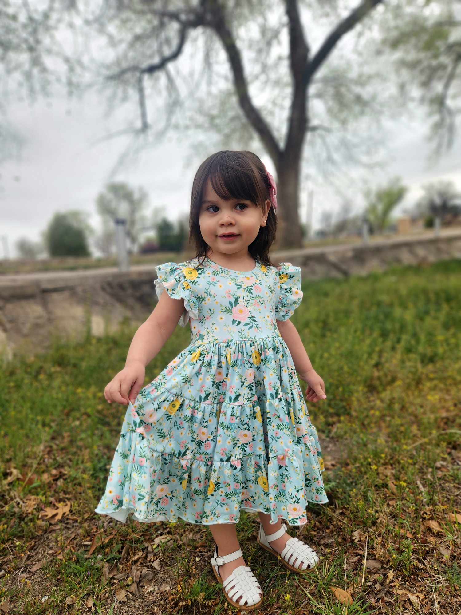 SPRING BLISS FLORAL DRESS