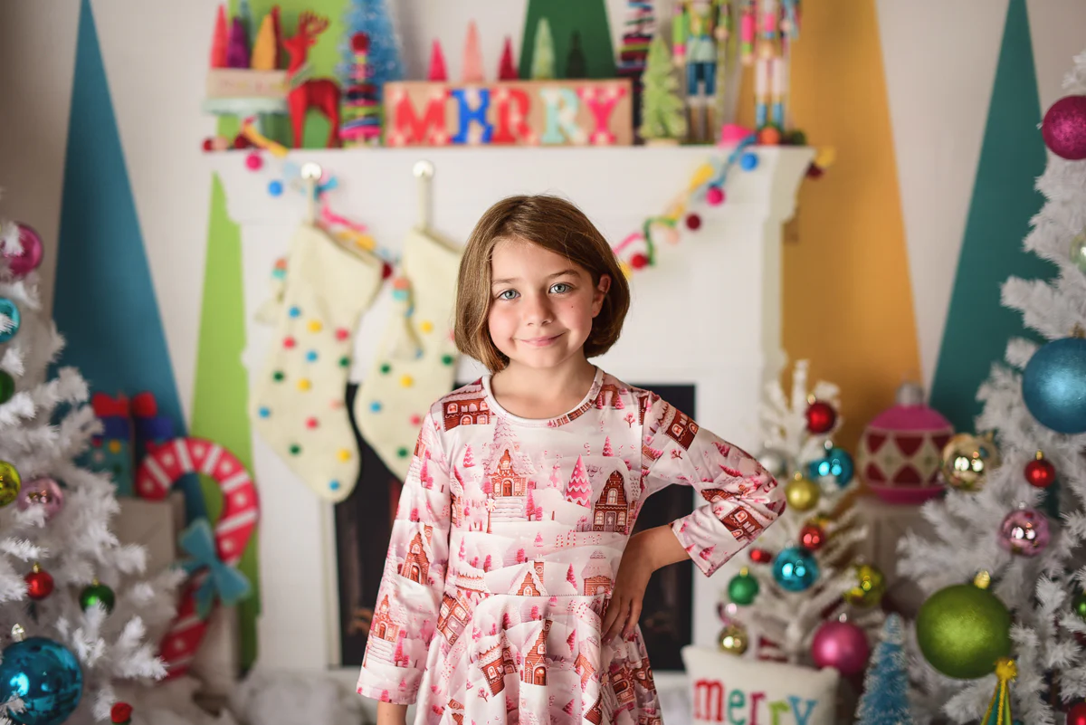 WINTER WONDERLAND TWIRLY DRESS