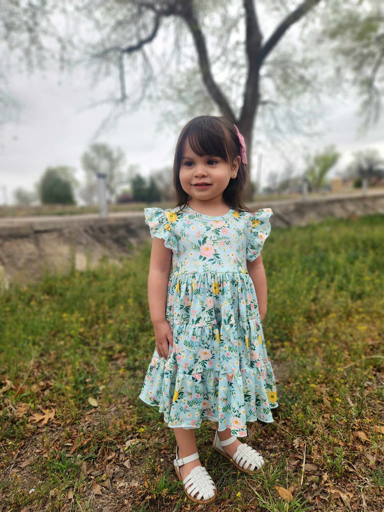 SPRING BLISS FLORAL DRESS