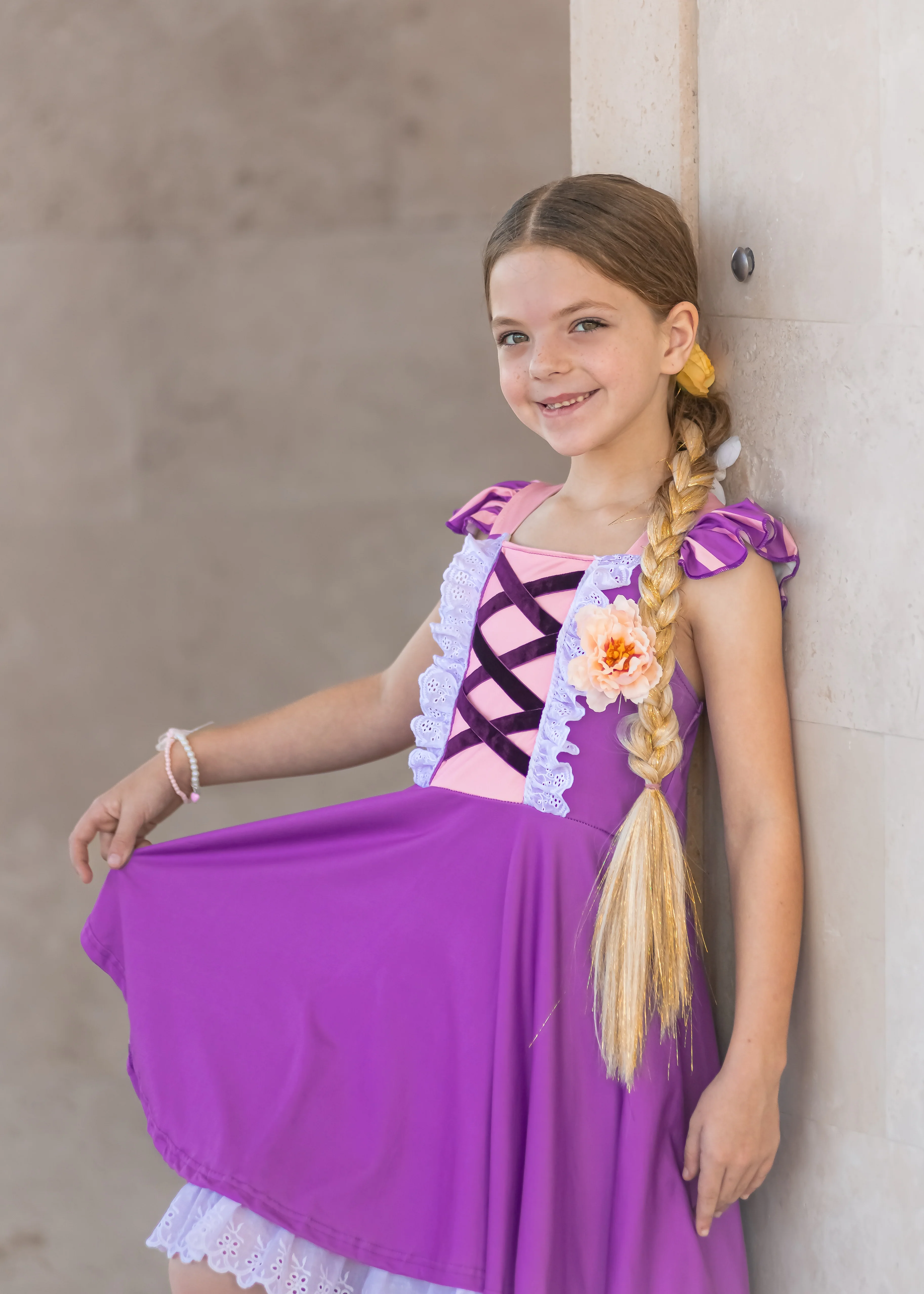 PRINCESS PURPLE TWIRLY DRESS PREORDER
