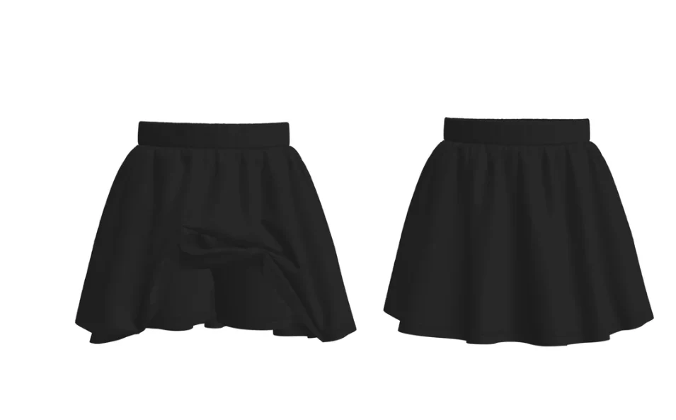BLACK SKORT - PRESALE