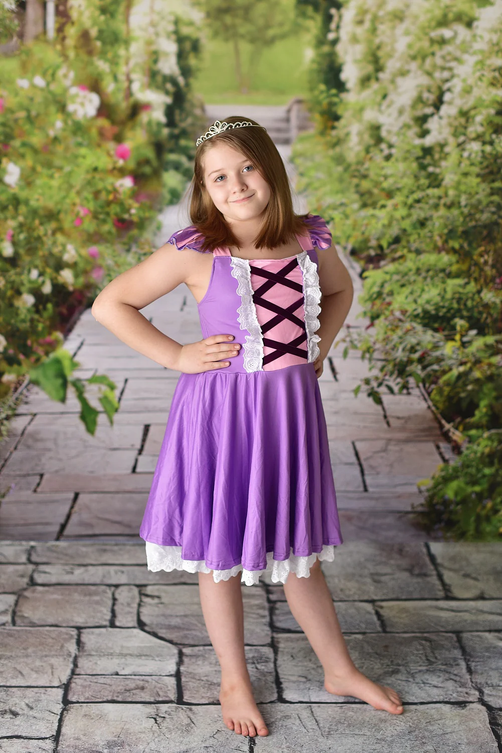 PRINCESS PURPLE TWIRLY DRESS PREORDER