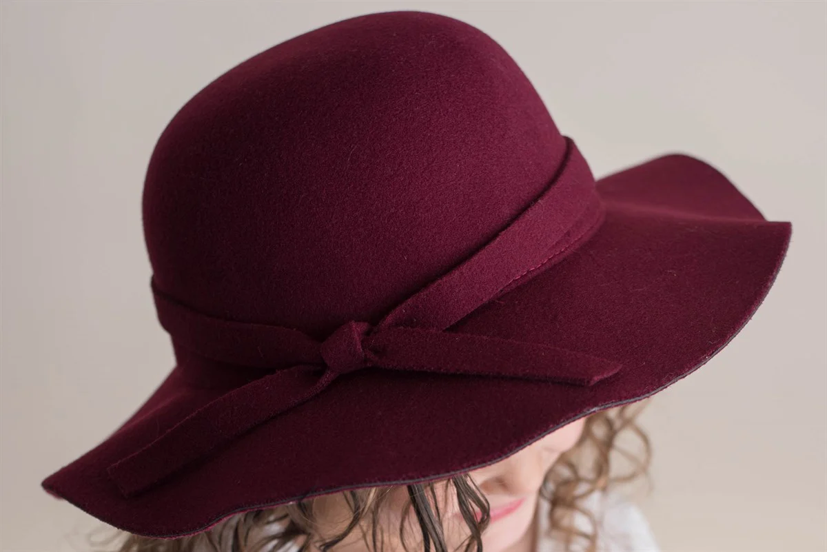 WINE FLOPPY HAT