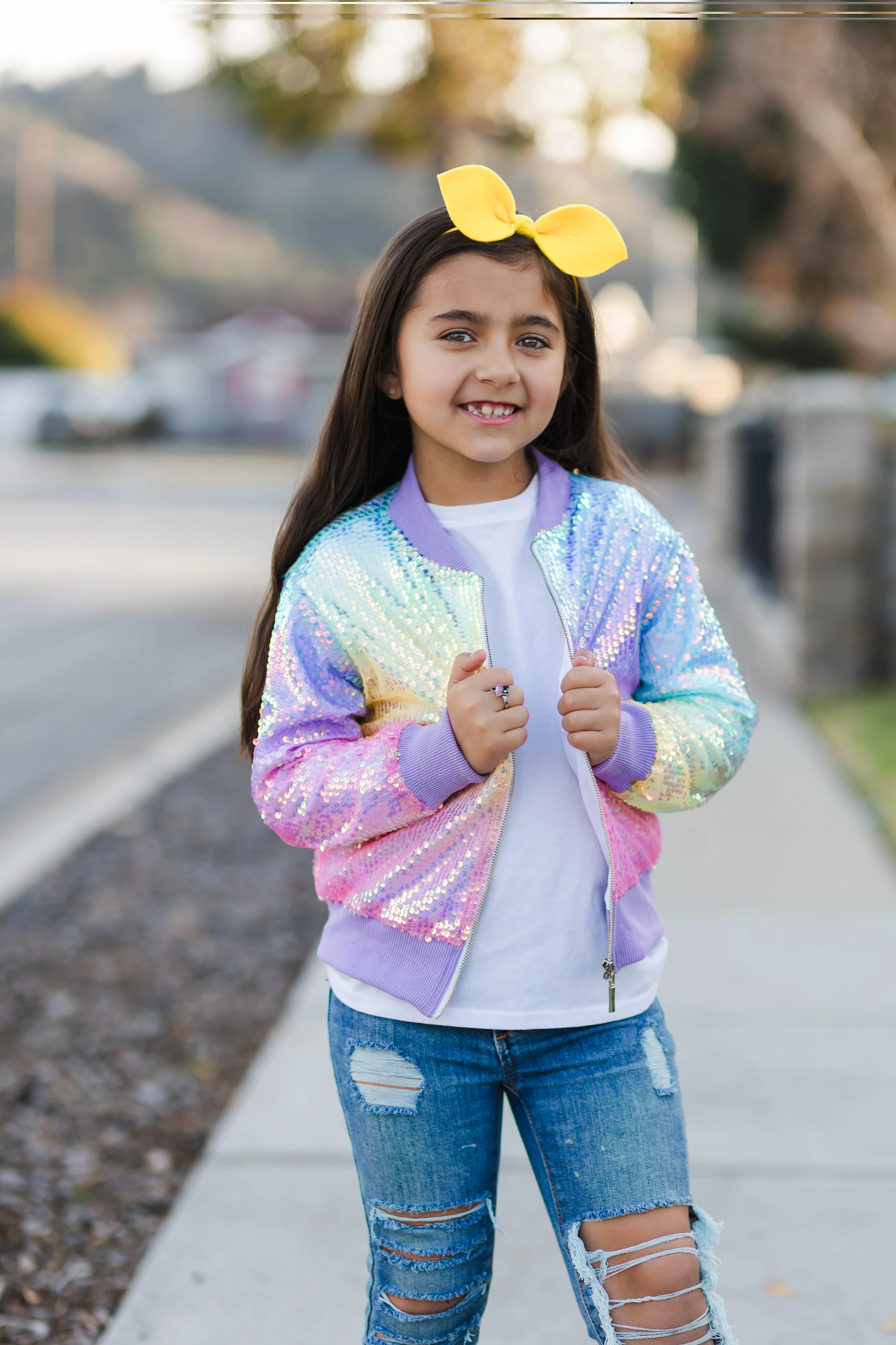 SPRING RAINBOW SPARKLE JACKET PRESALE