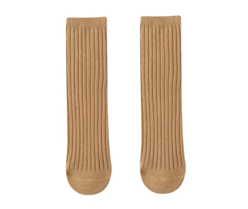 LIGHT BROWN SOCKS