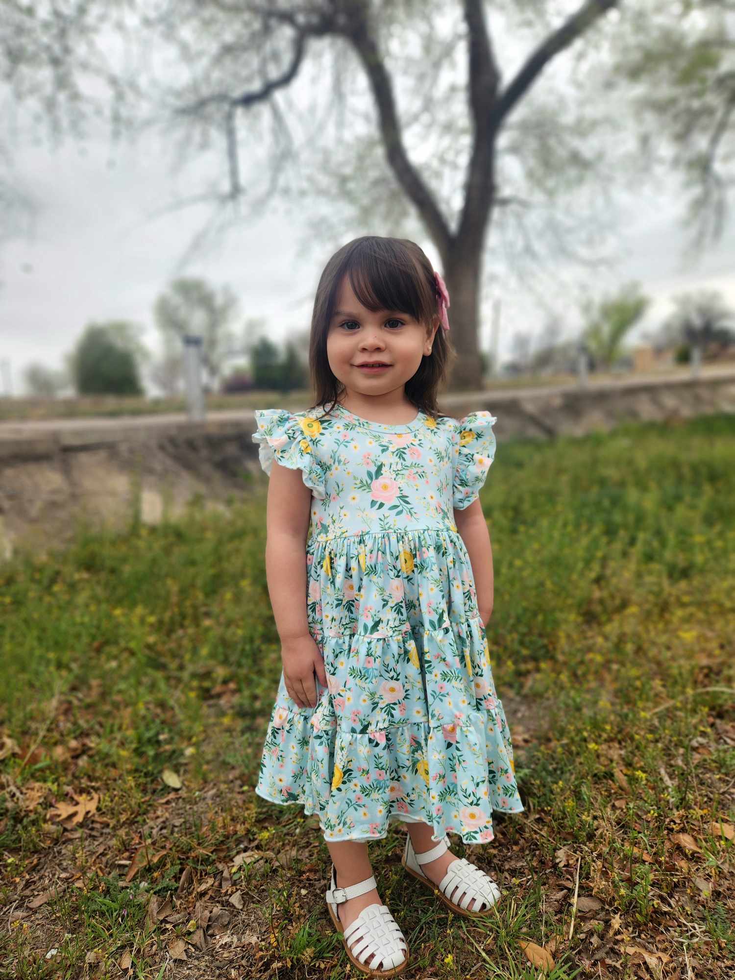 SPRING BLISS FLORAL DRESS