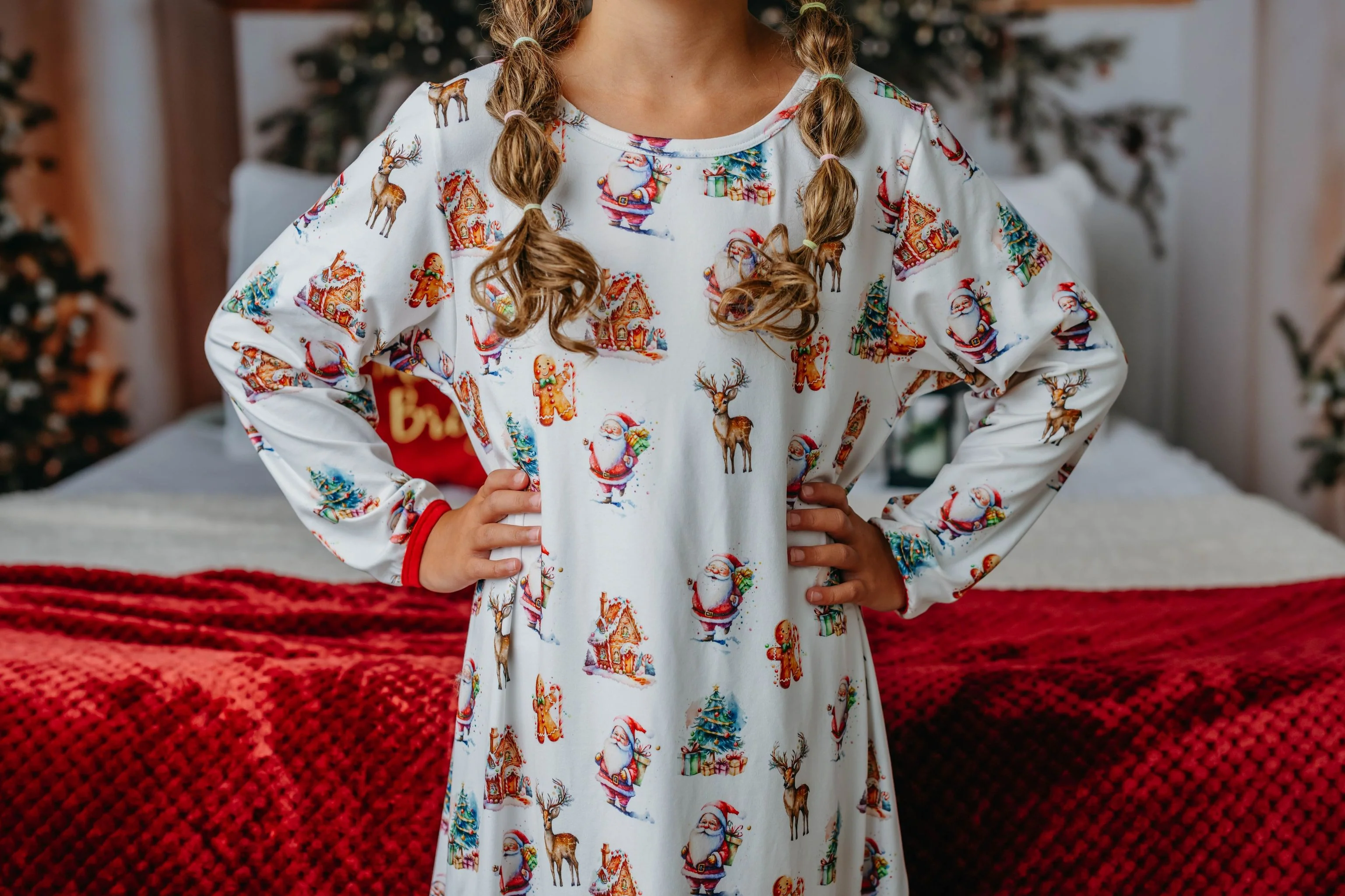 WHITE CHRISTMAS GOWN