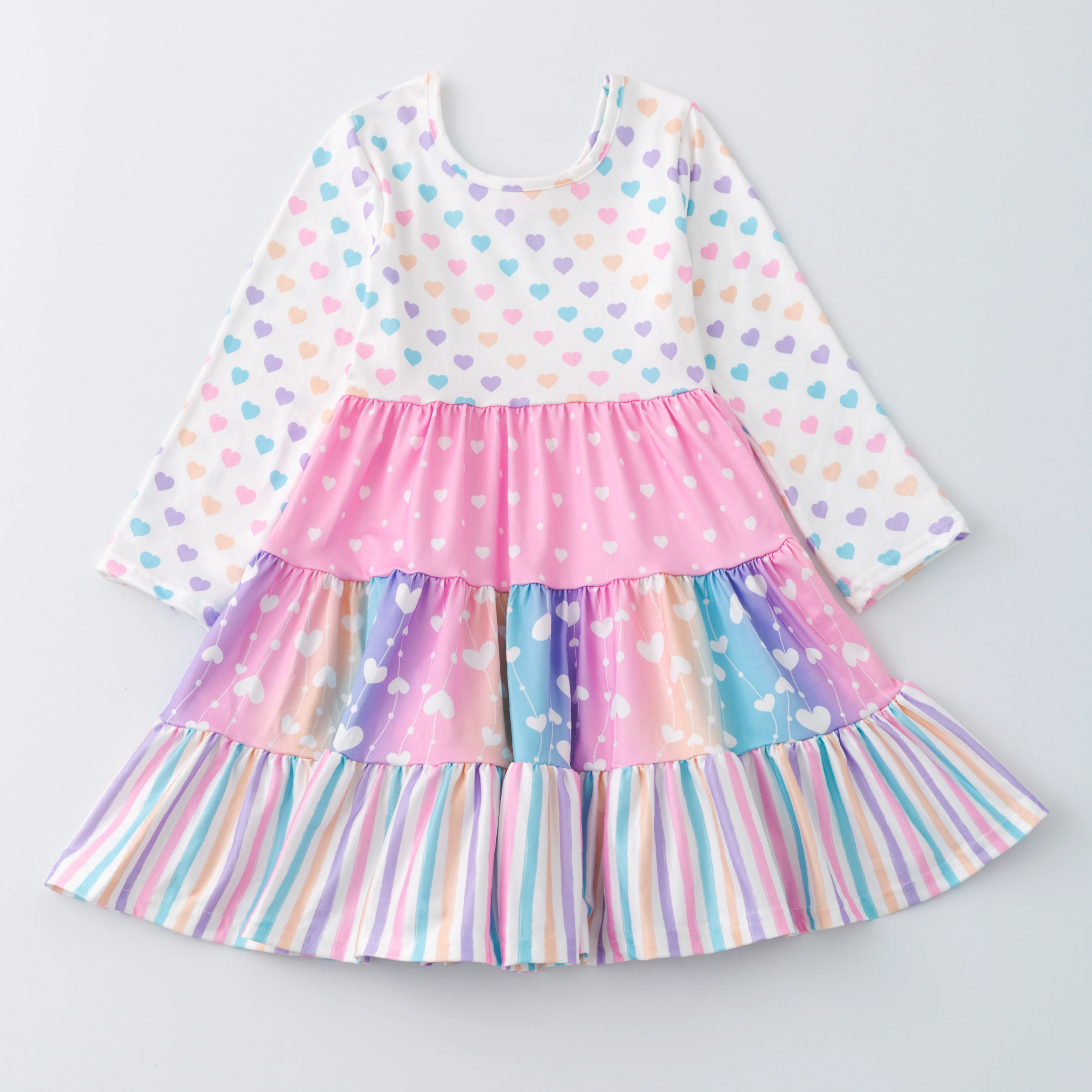 VALENTINE PASTEL LAYER DRESS