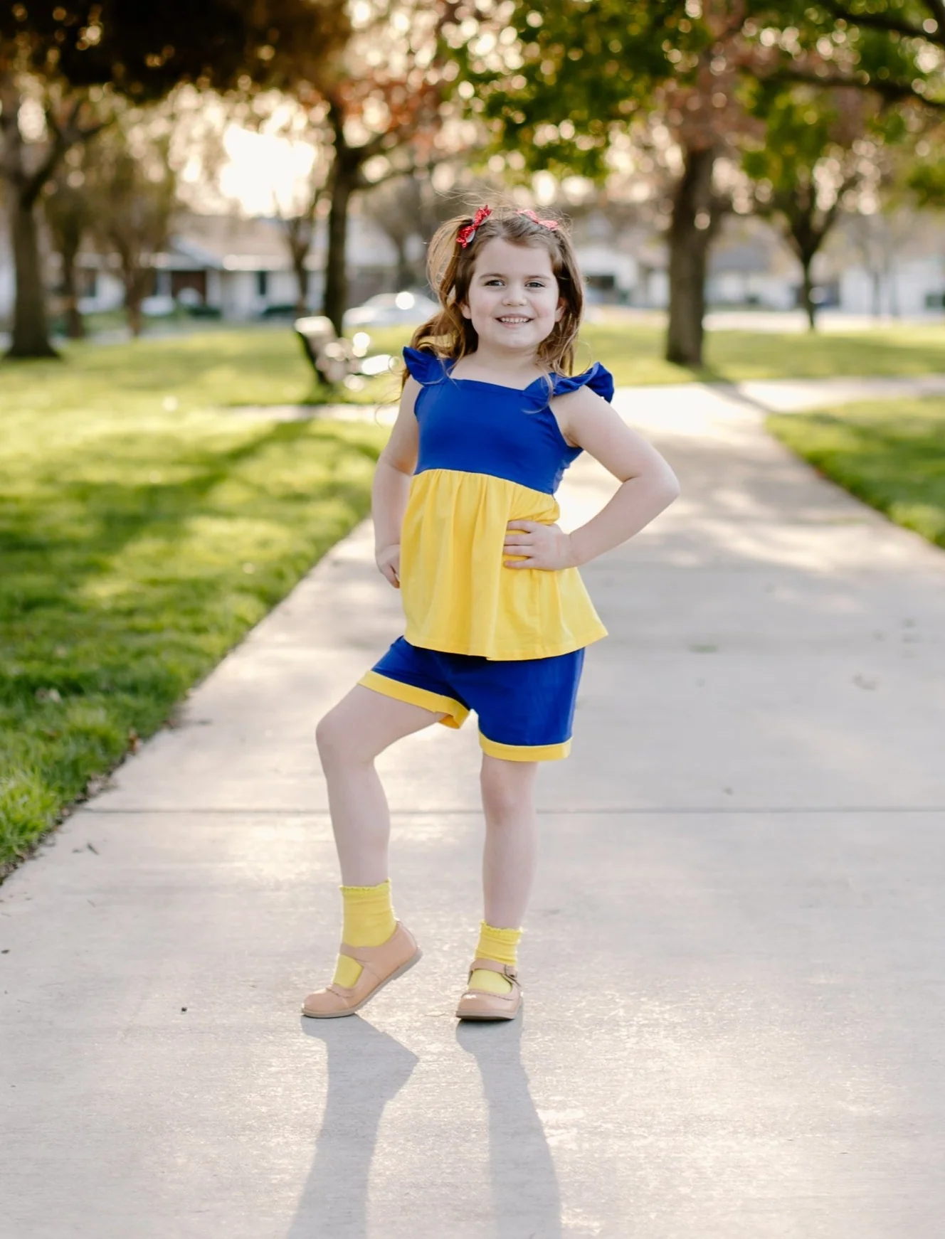 APPLE POISON SHORT SET