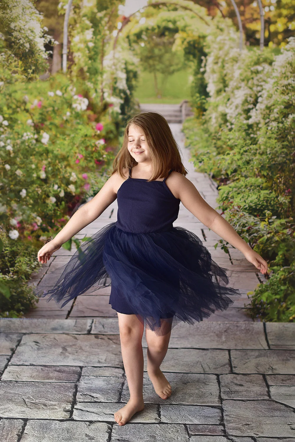 TUTU DRESS - NAVY BLUE