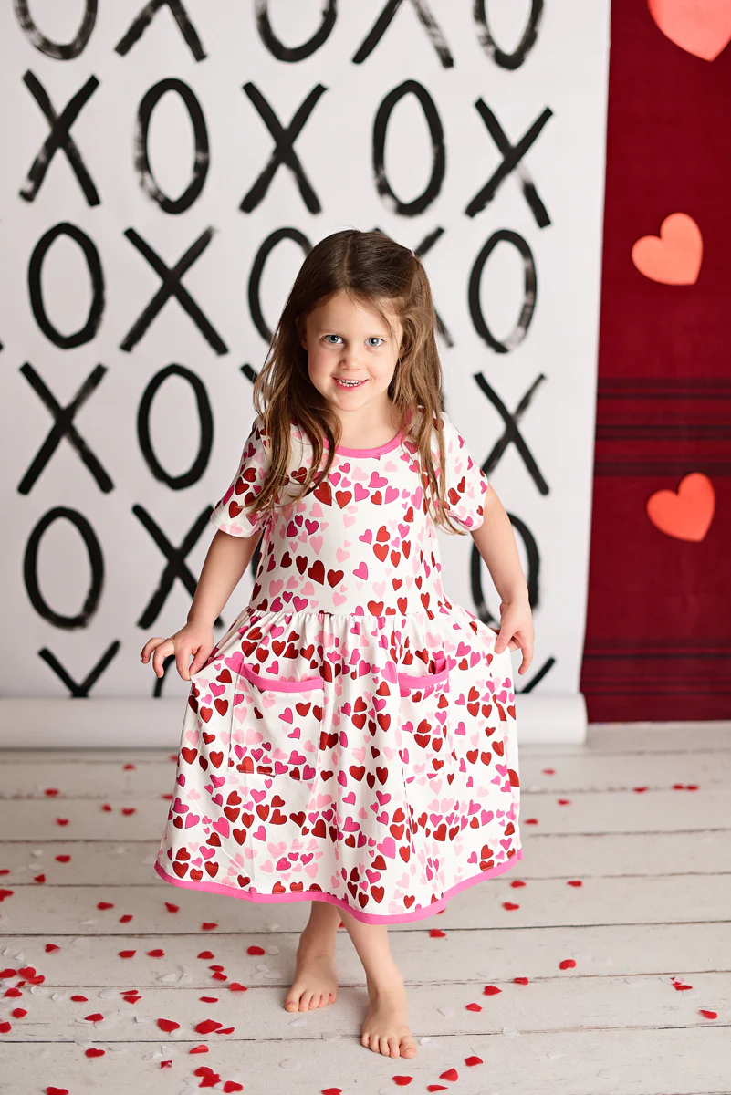 VALENTINE DRESS WITH POCKETS