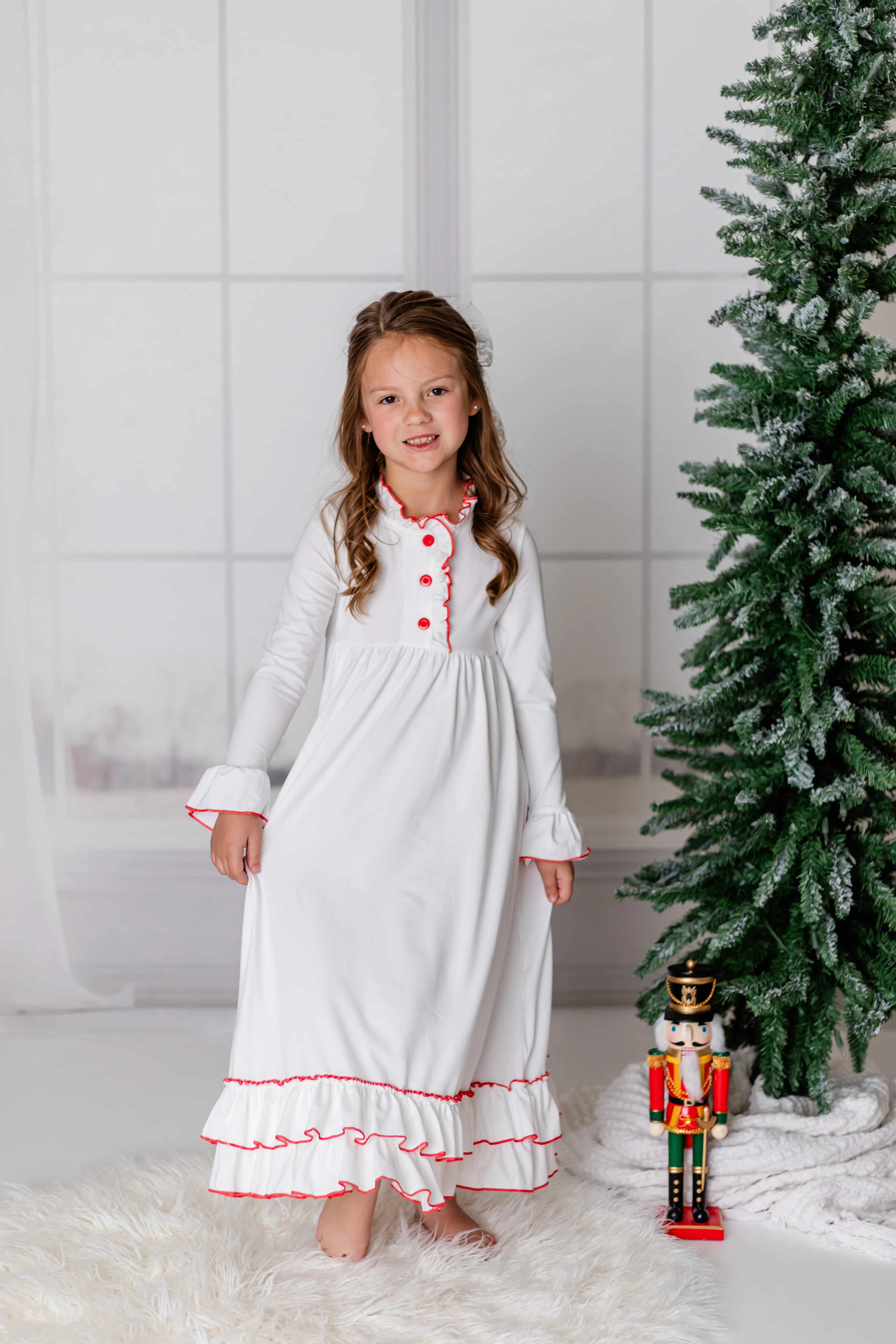 CLARA WHITE NIGHTGOWN
