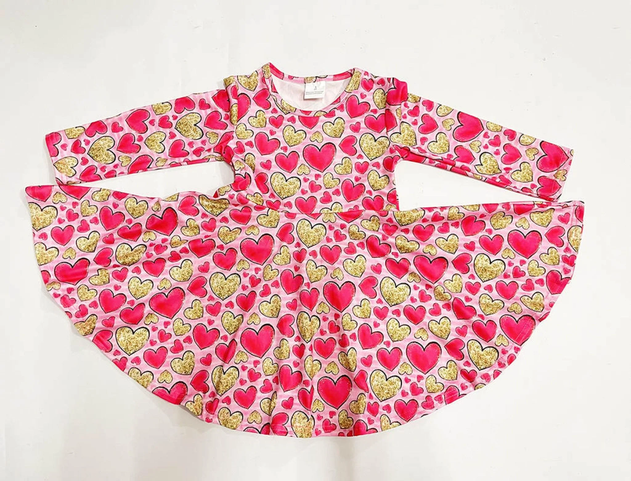 VALENTINE GLITTER TWIRY DRESS