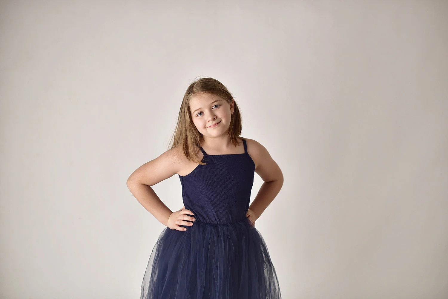 TUTU DRESS - NAVY BLUE