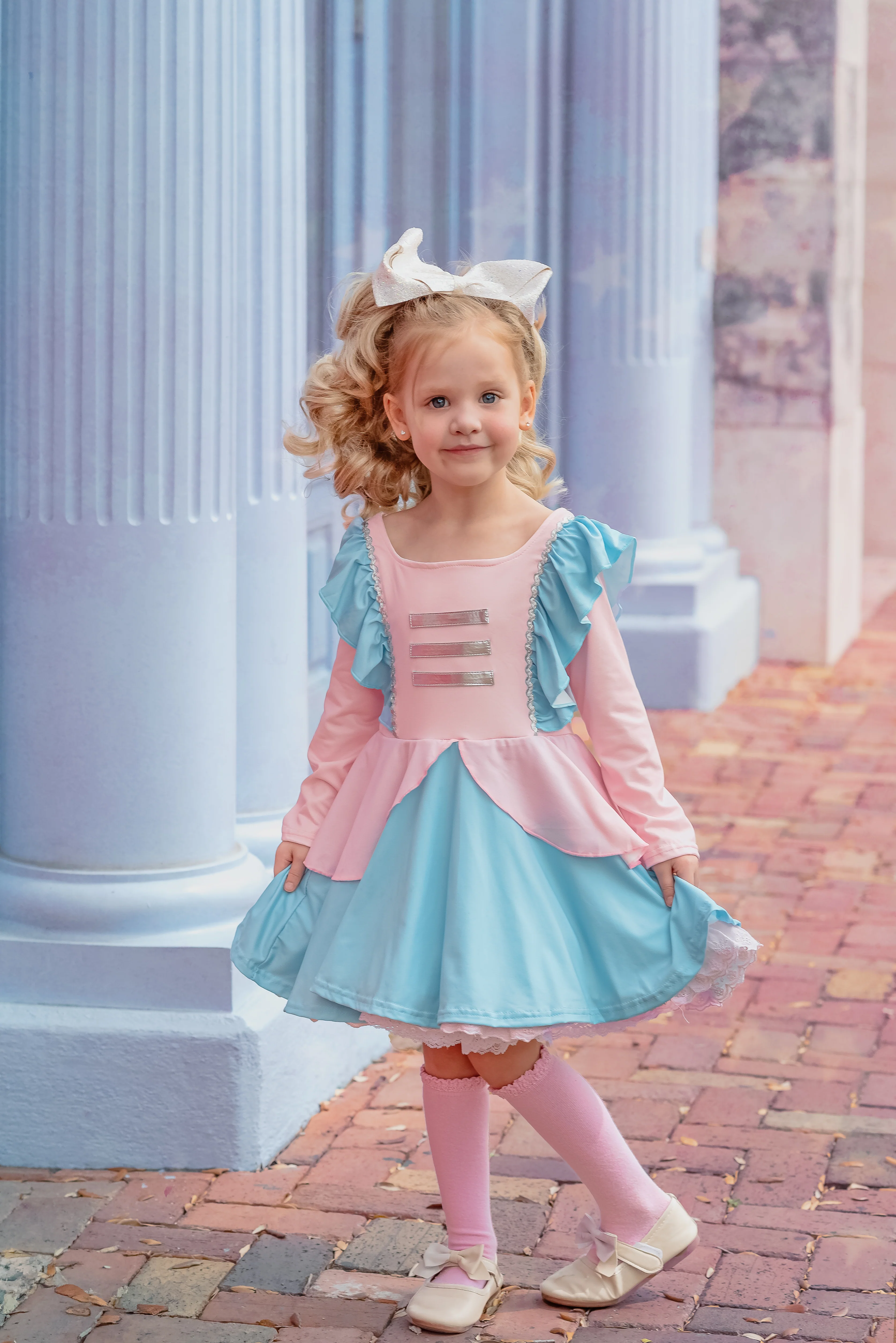 NUTCRACKER PINK TWIRL DRESS