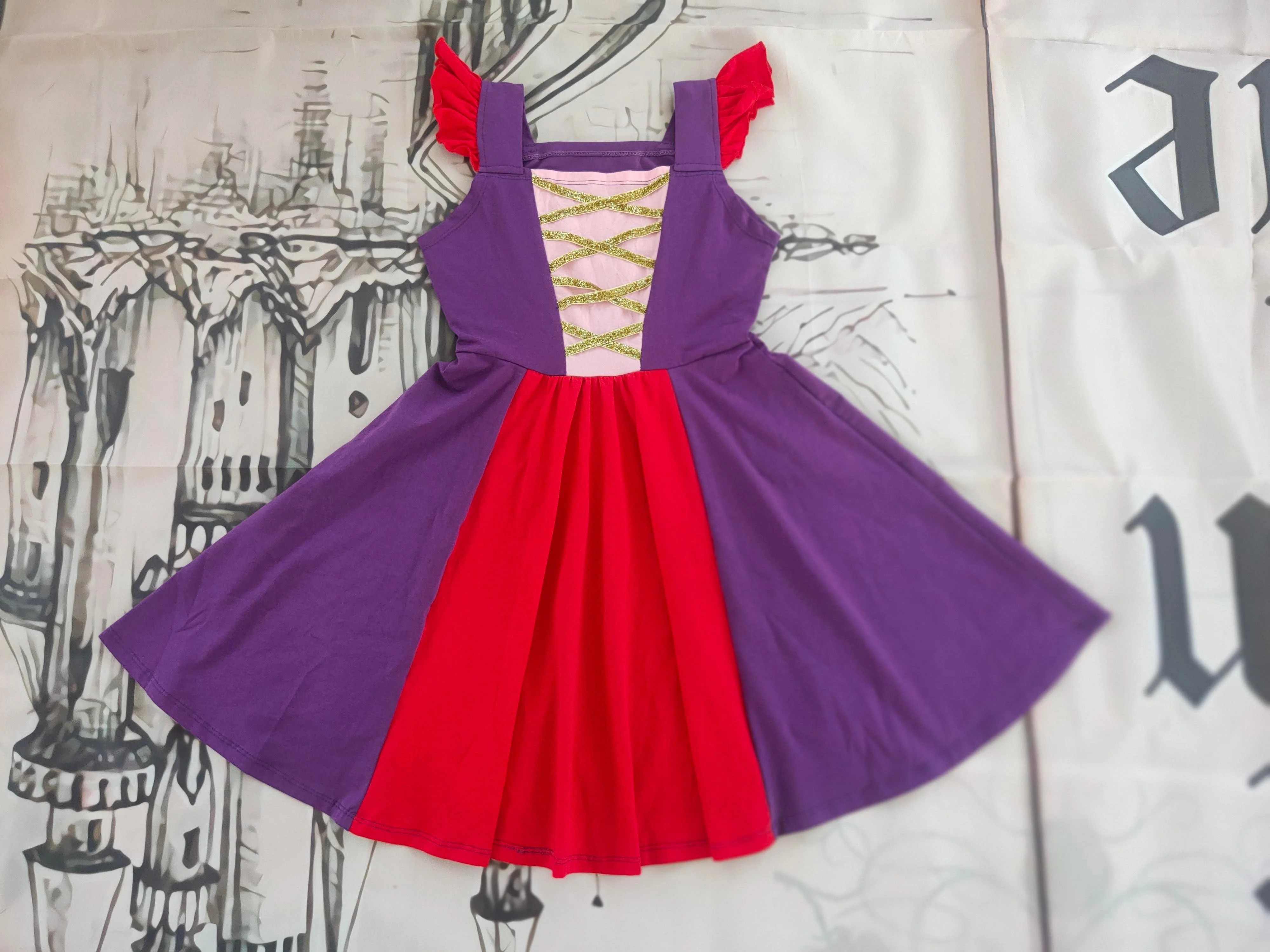 SARAH SISTER SOFT COTTON TWIRL DRESS ON SALE