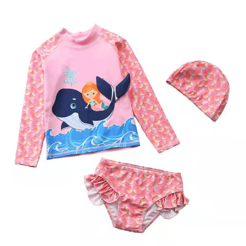 WHALE & MERMAID RASHGUARD
