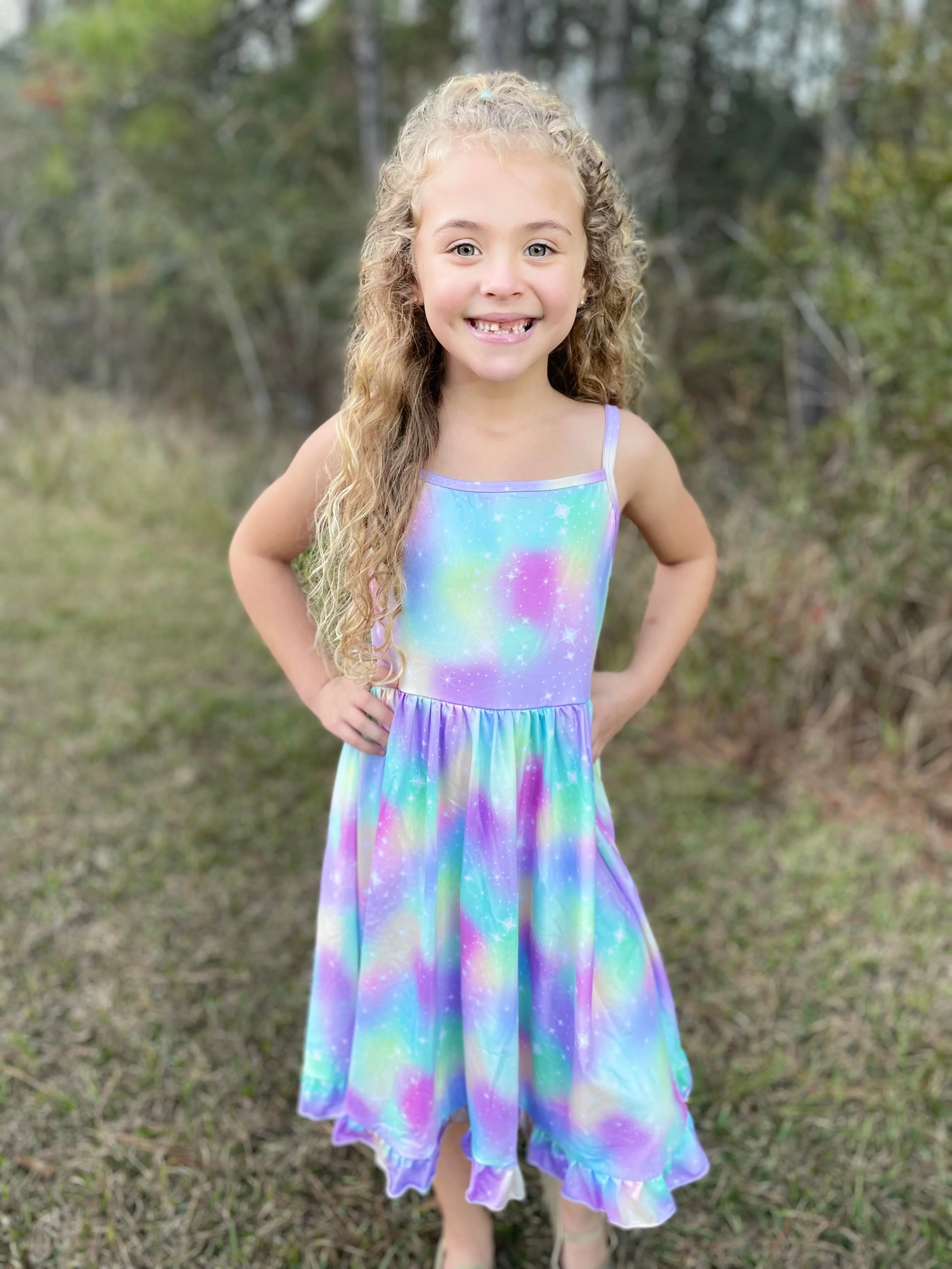 TYE DYE TANK DRESS