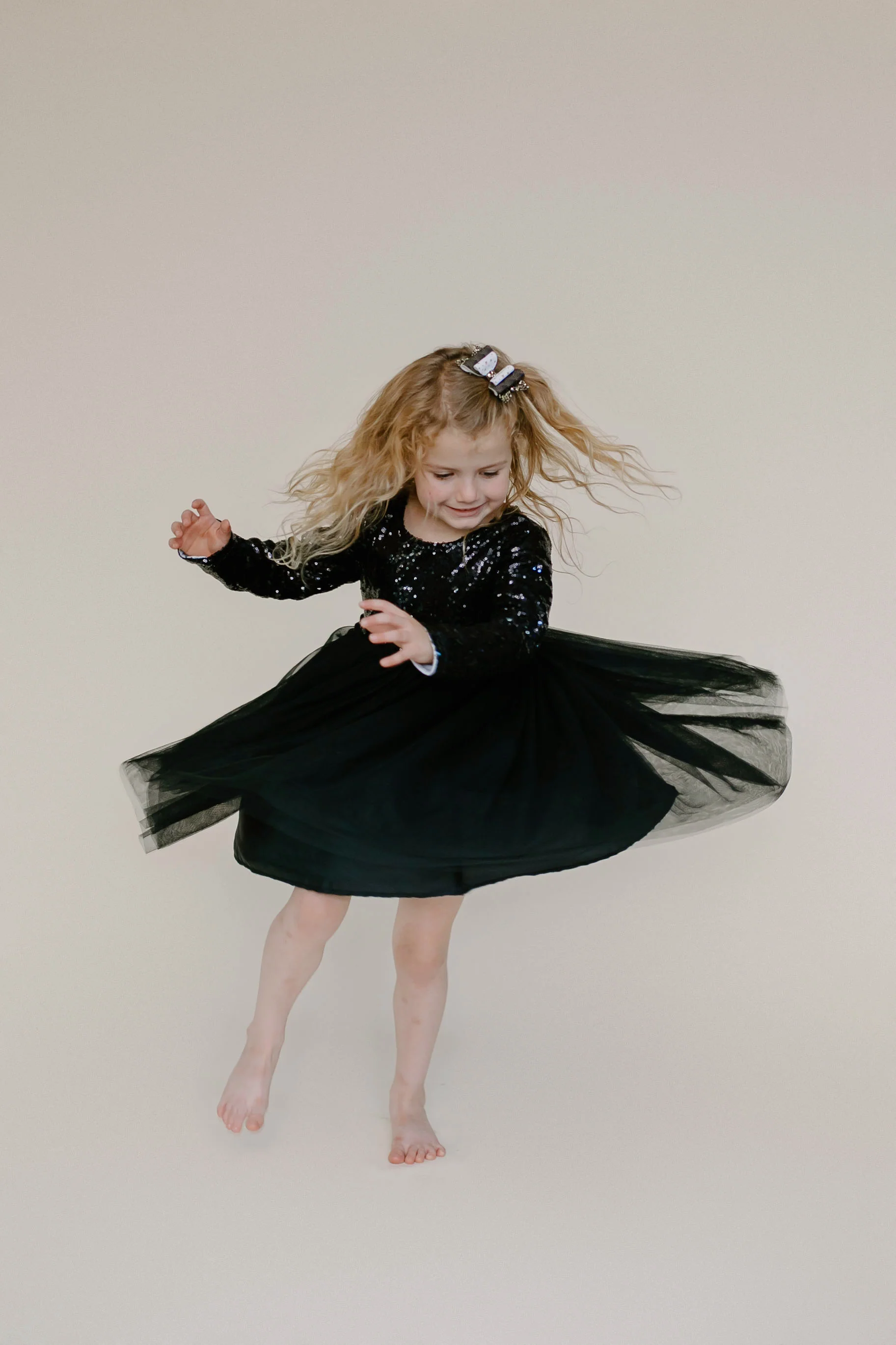 BLACK SPARKLE TUTU DRESS