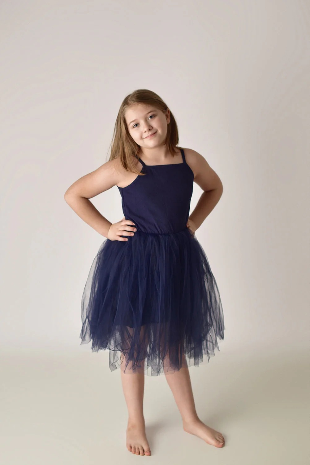 TUTU DRESS - NAVY BLUE